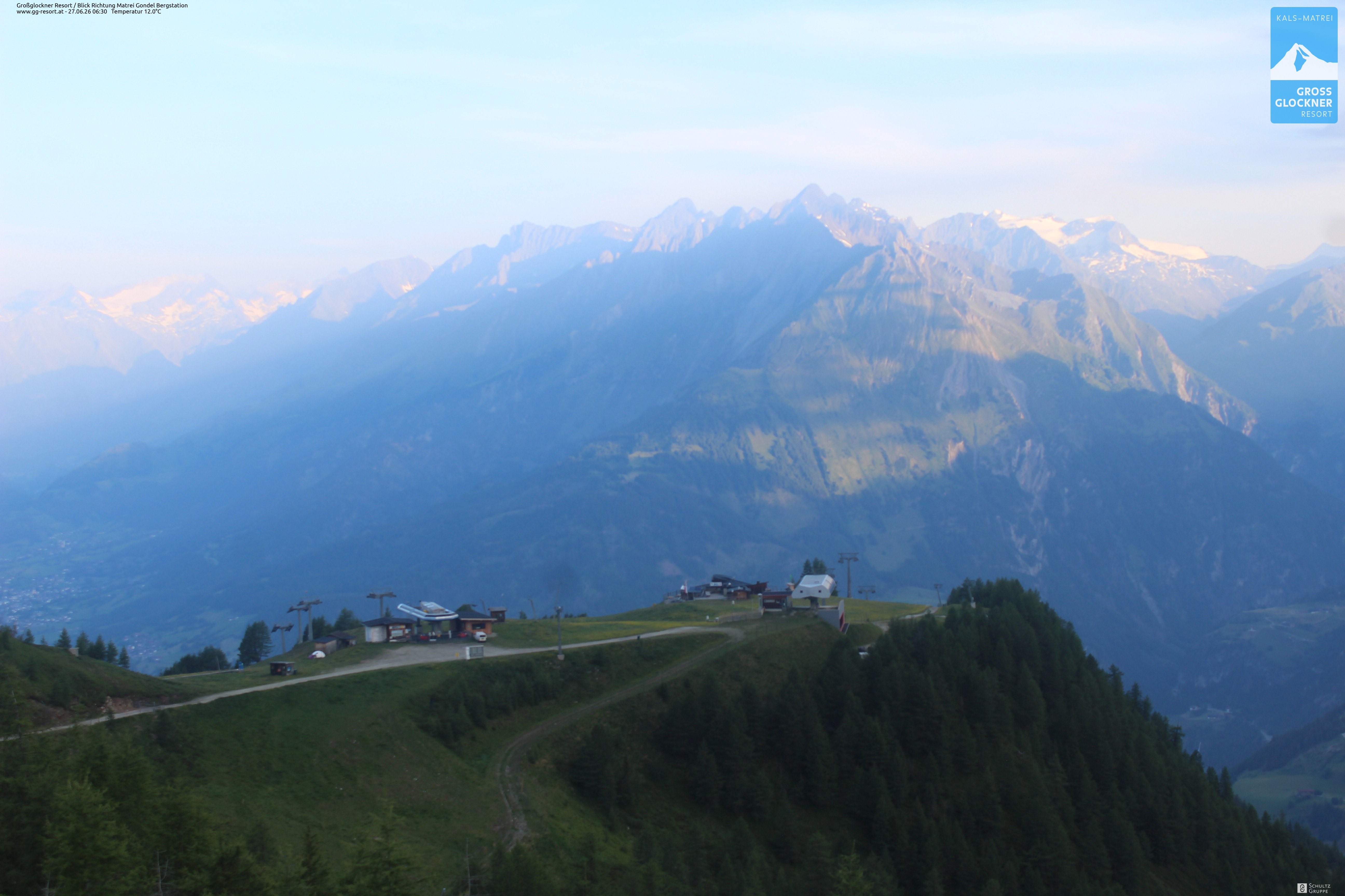 Archiv Foto Webcam Goldried-Gondelbahn Bergstation