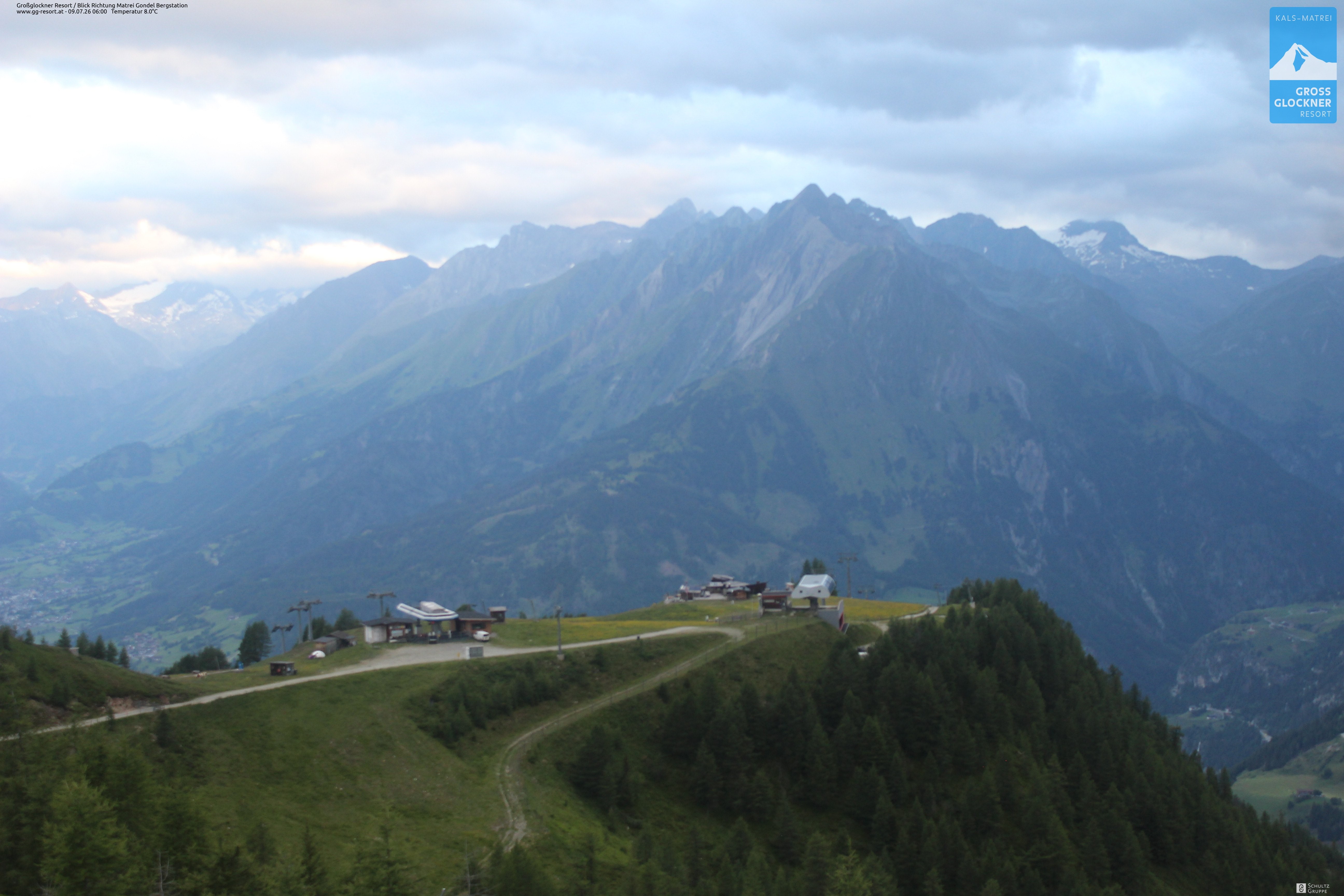 Archiv Foto Webcam Goldried-Gondelbahn Bergstation