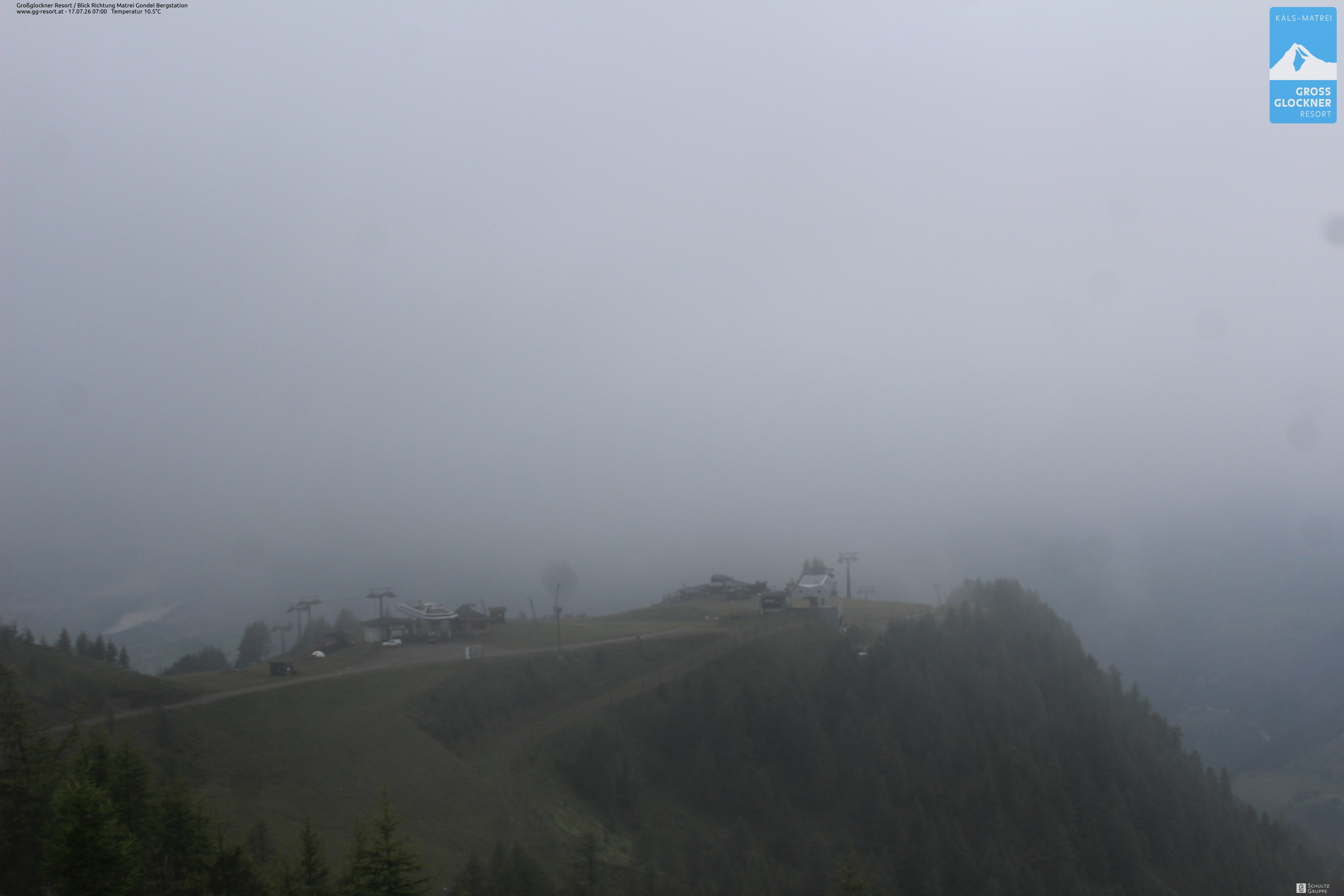 Archiv Foto Webcam Goldried-Gondelbahn Bergstation
