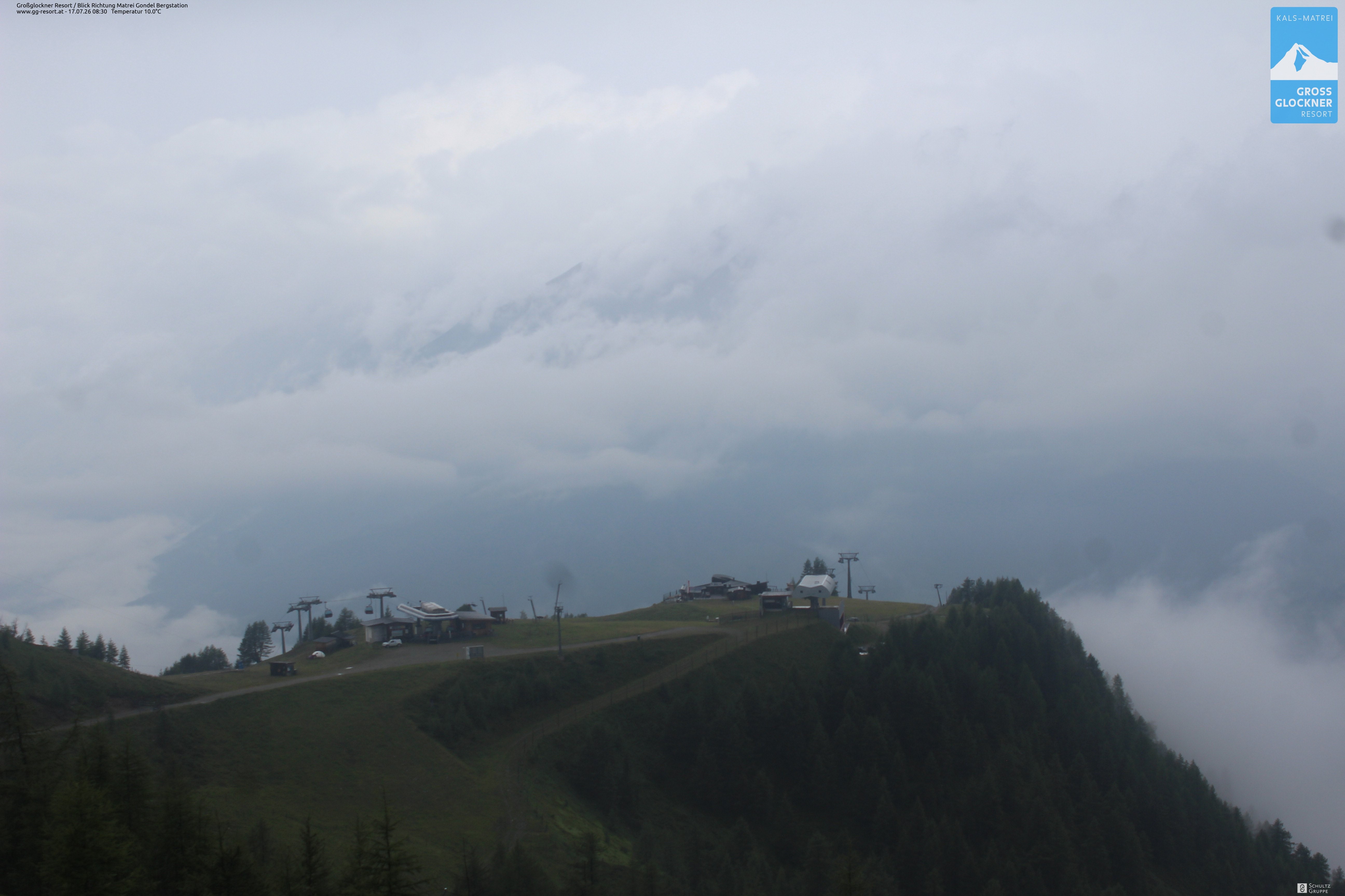 Archiv Foto Webcam Goldried-Gondelbahn Bergstation