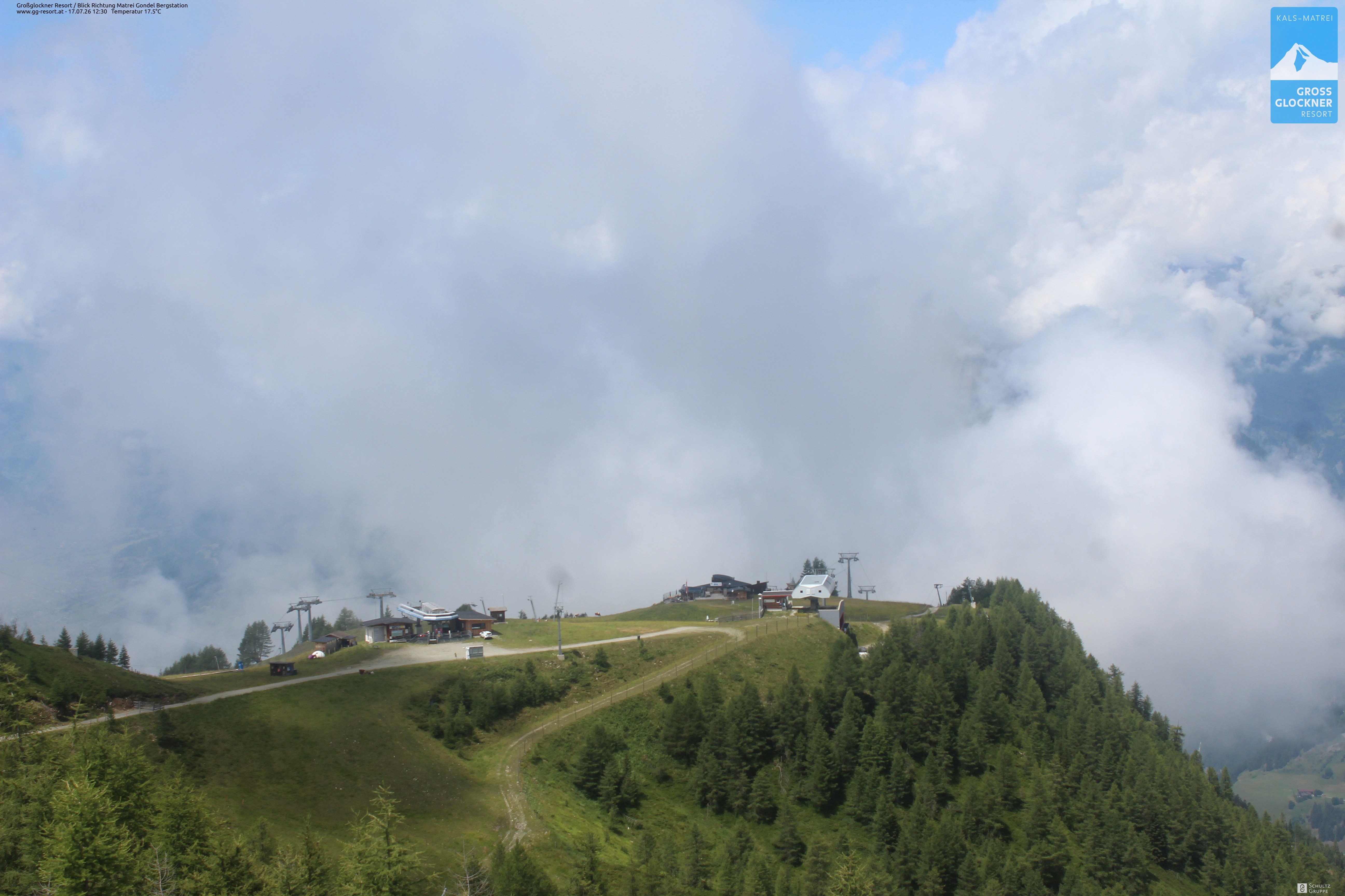 Archiv Foto Webcam Goldried-Gondelbahn Bergstation