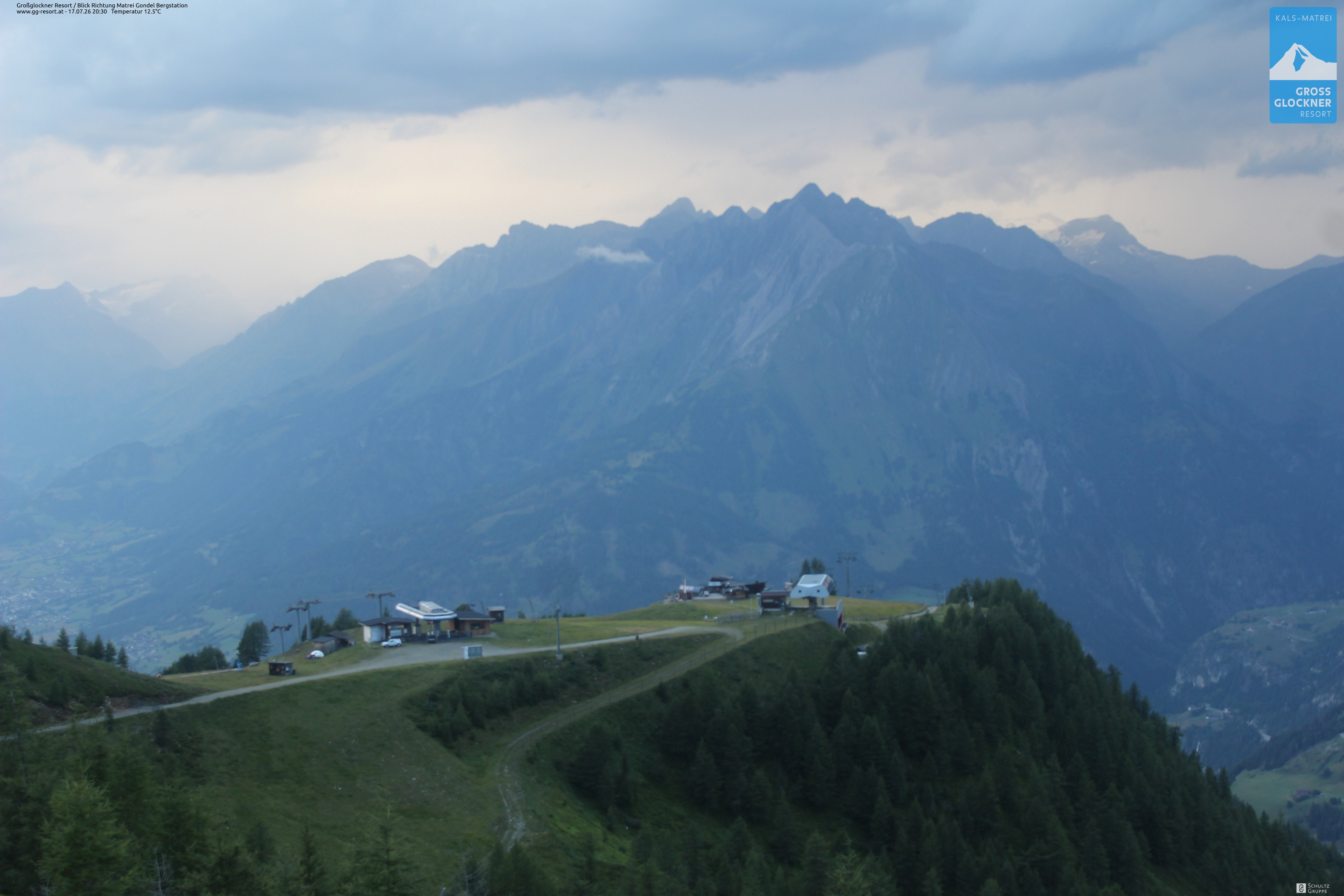 Archiv Foto Webcam Goldried-Gondelbahn Bergstation