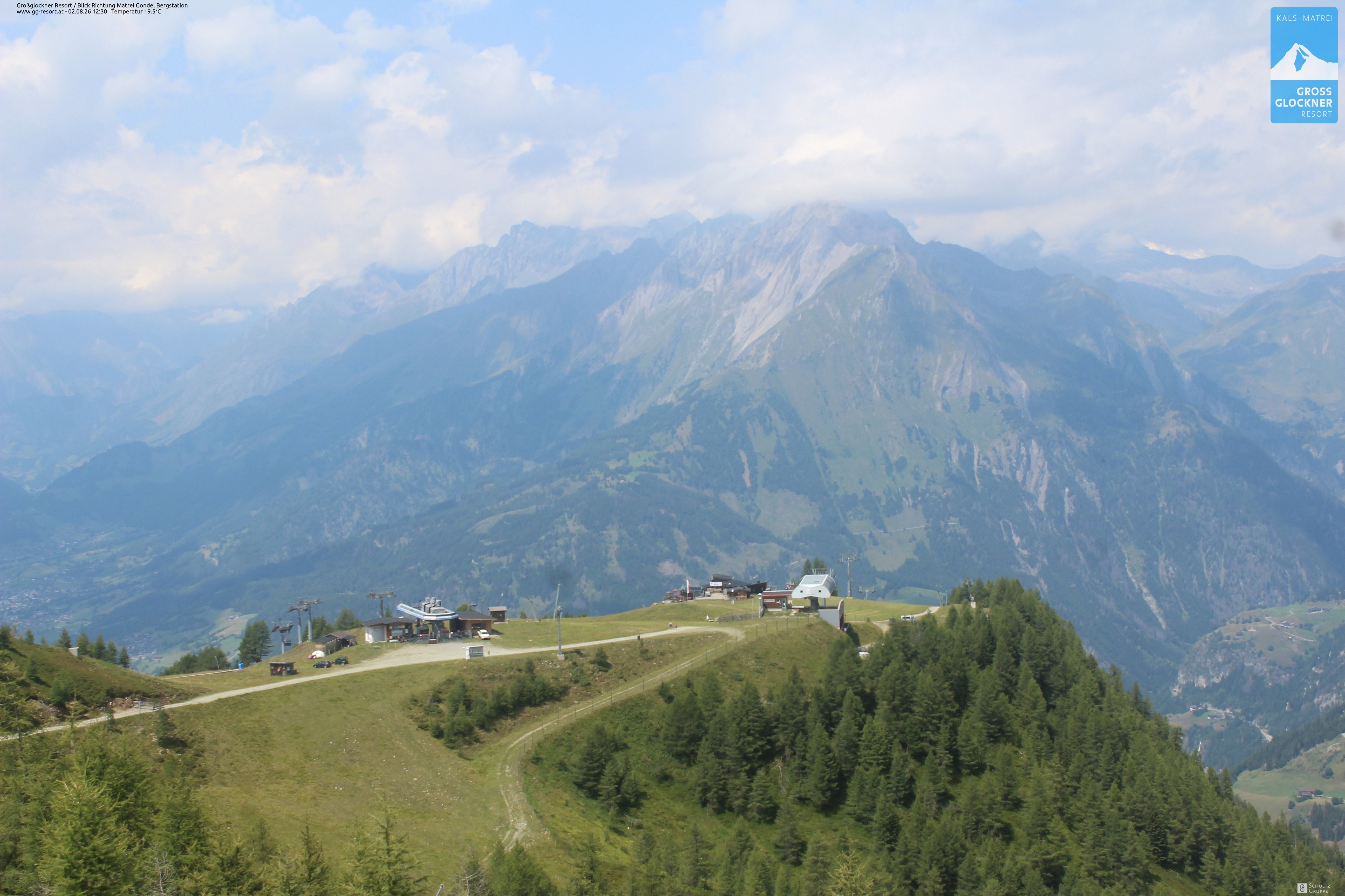 Archiv Foto Webcam Goldried-Gondelbahn Bergstation