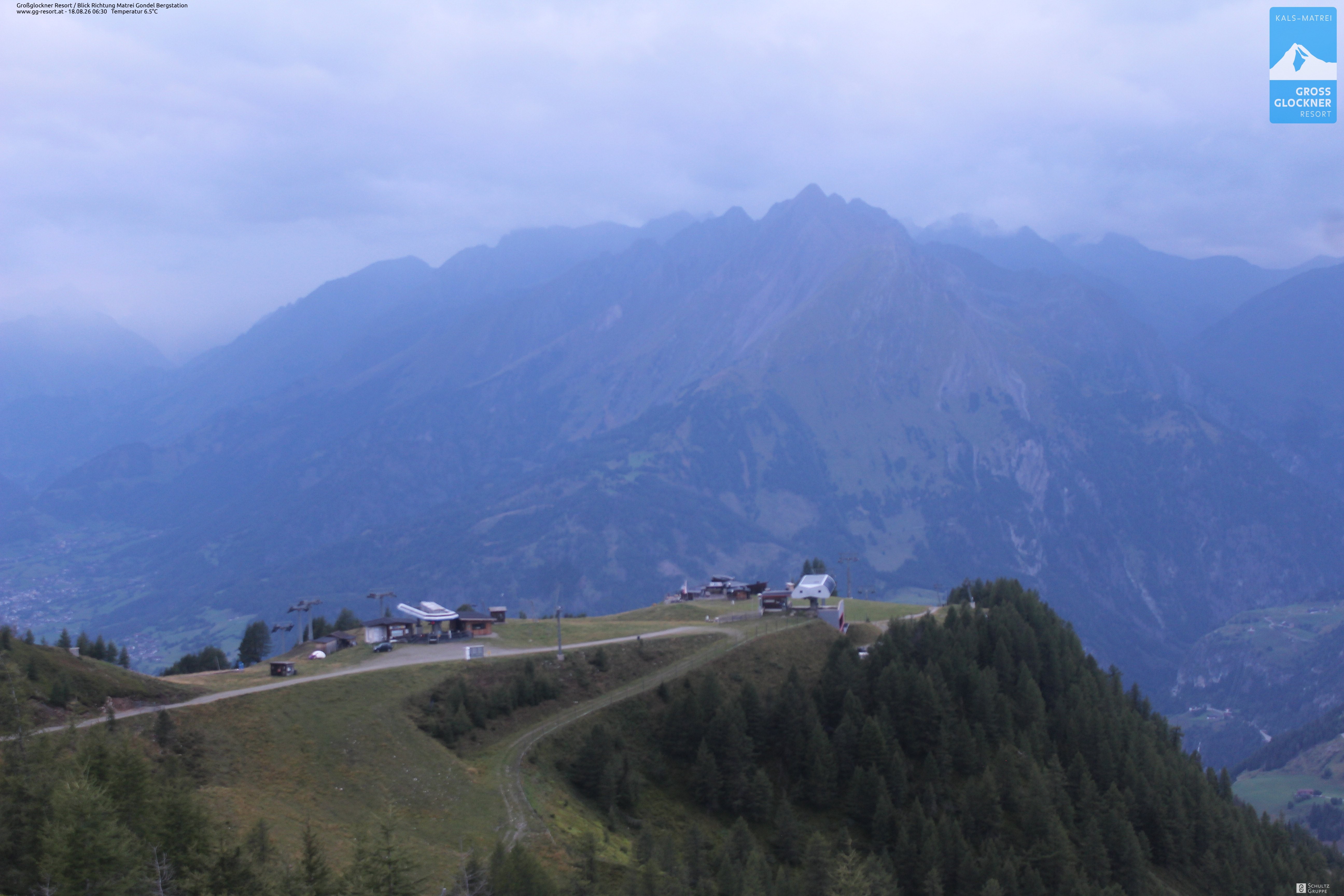 Archiv Foto Webcam Goldried-Gondelbahn Bergstation