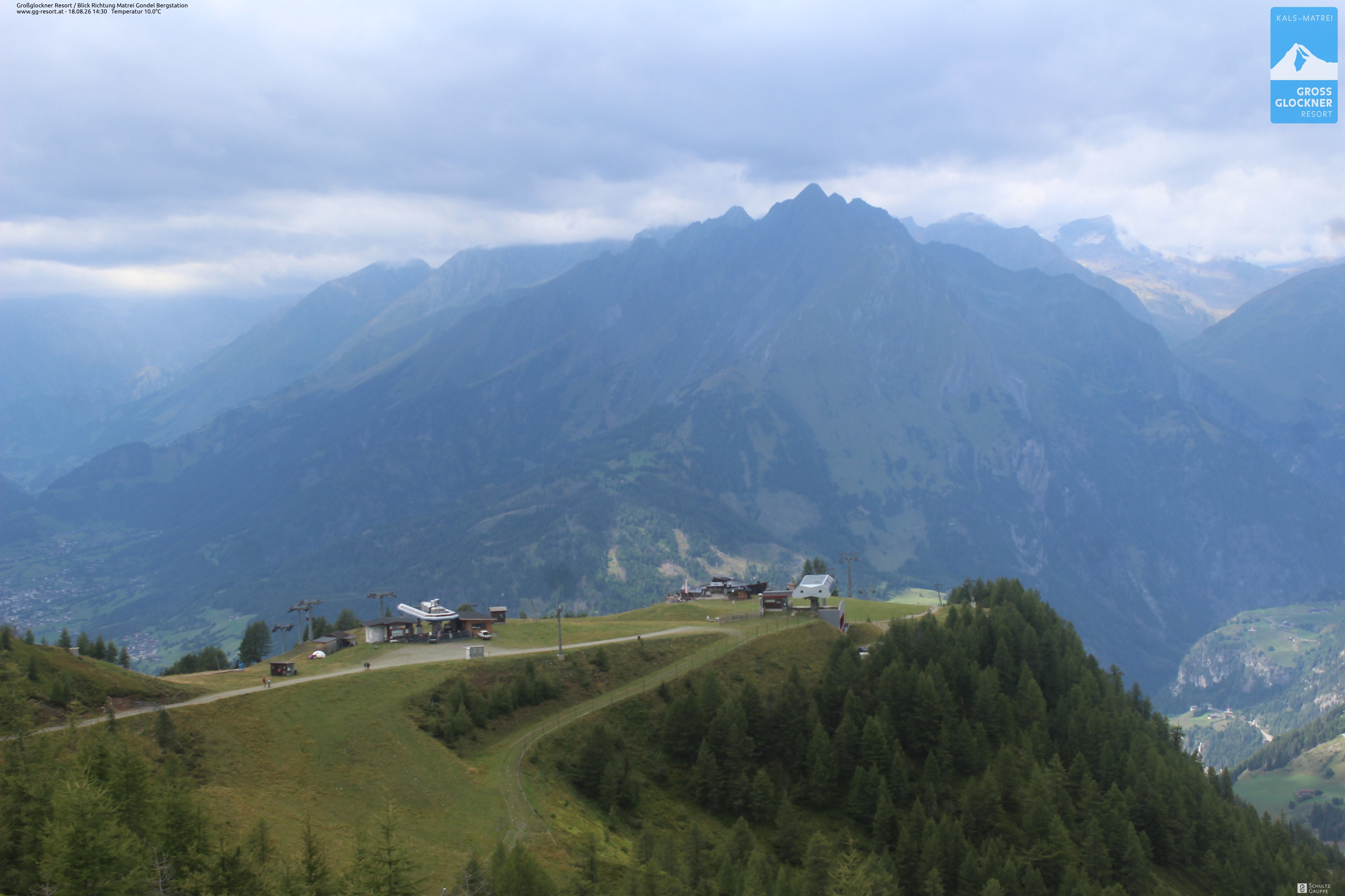 Archiv Foto Webcam Goldried-Gondelbahn Bergstation