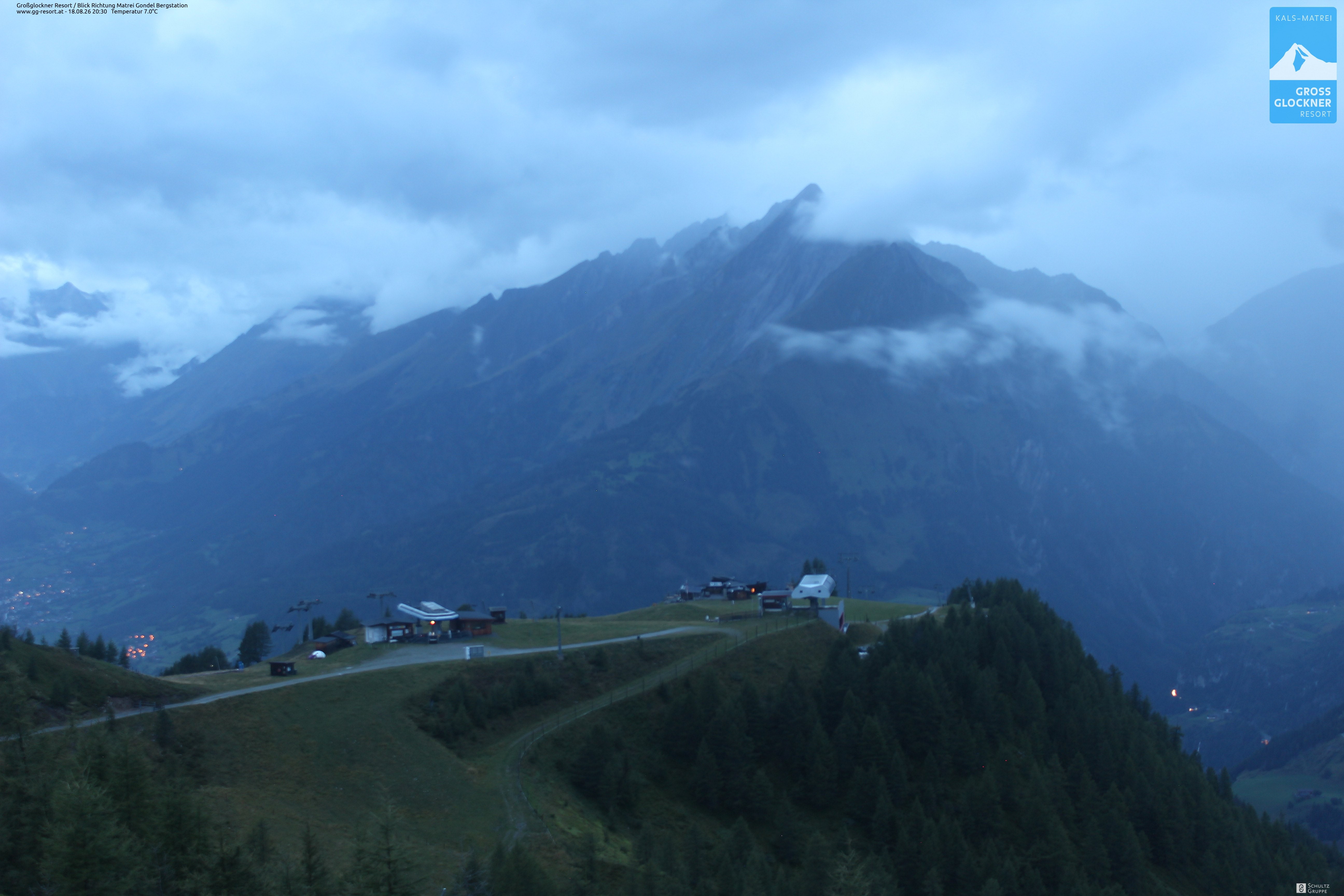 Archiv Foto Webcam Goldried-Gondelbahn Bergstation