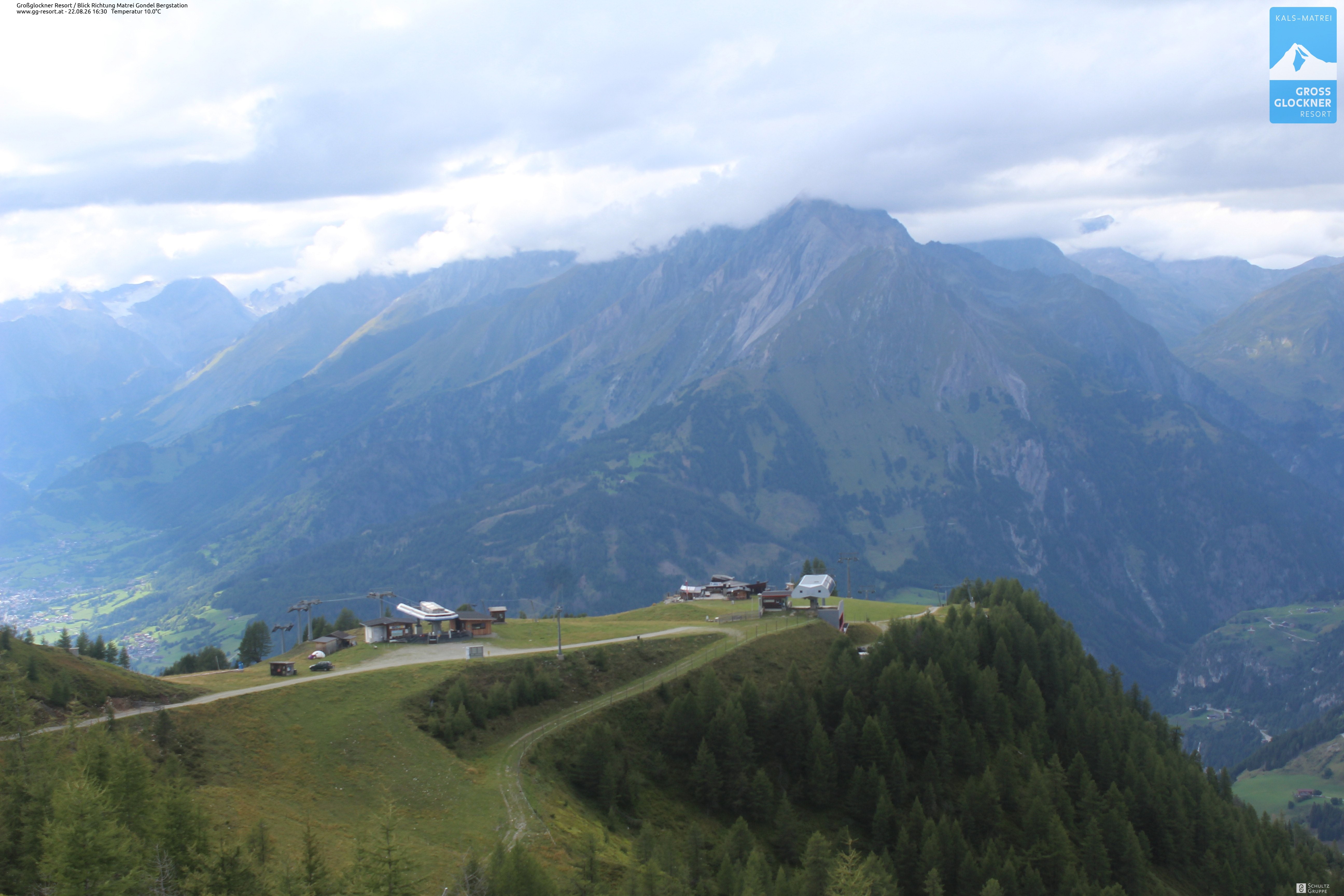 Archiv Foto Webcam Goldried-Gondelbahn Bergstation