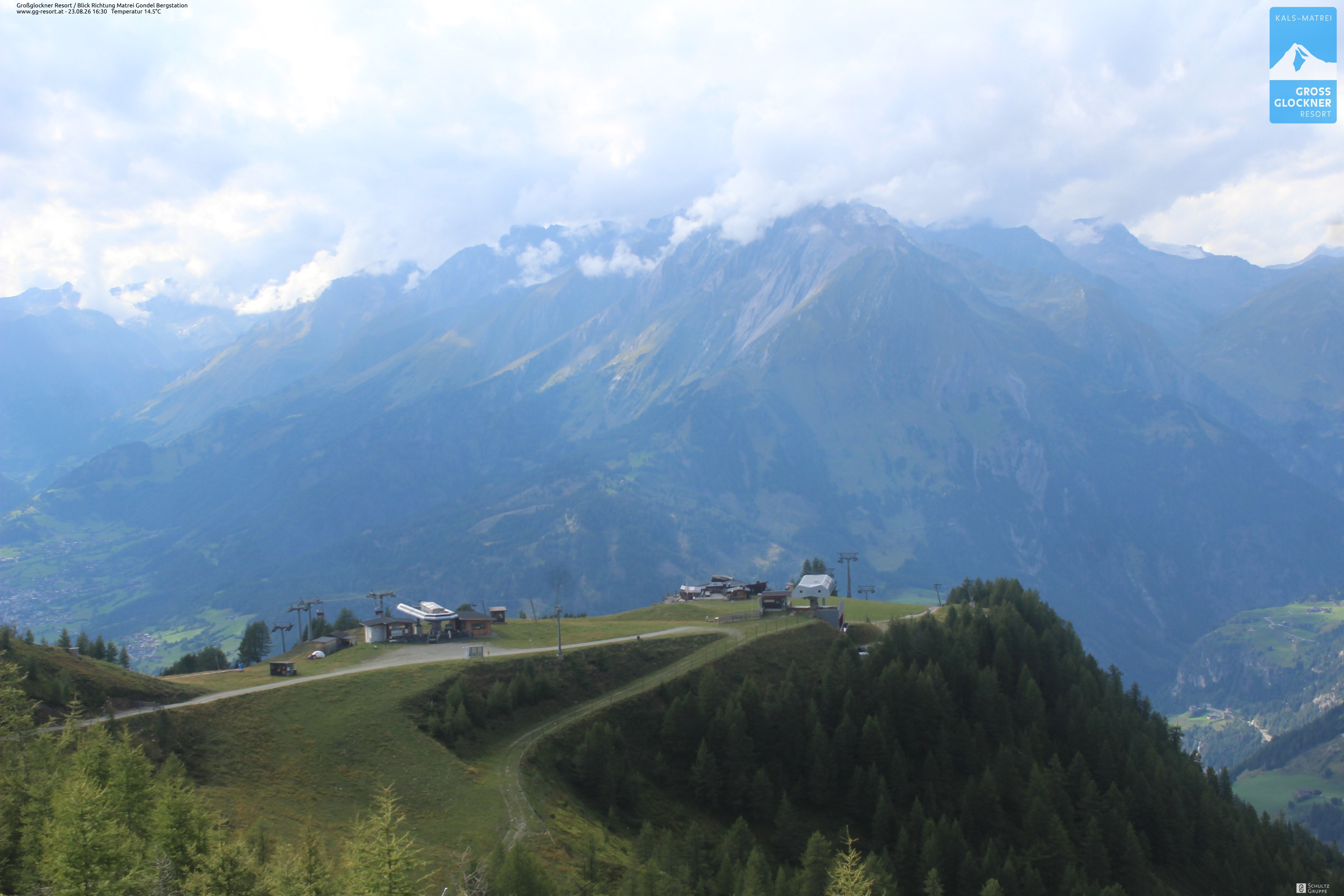 Archiv Foto Webcam Goldried-Gondelbahn Bergstation