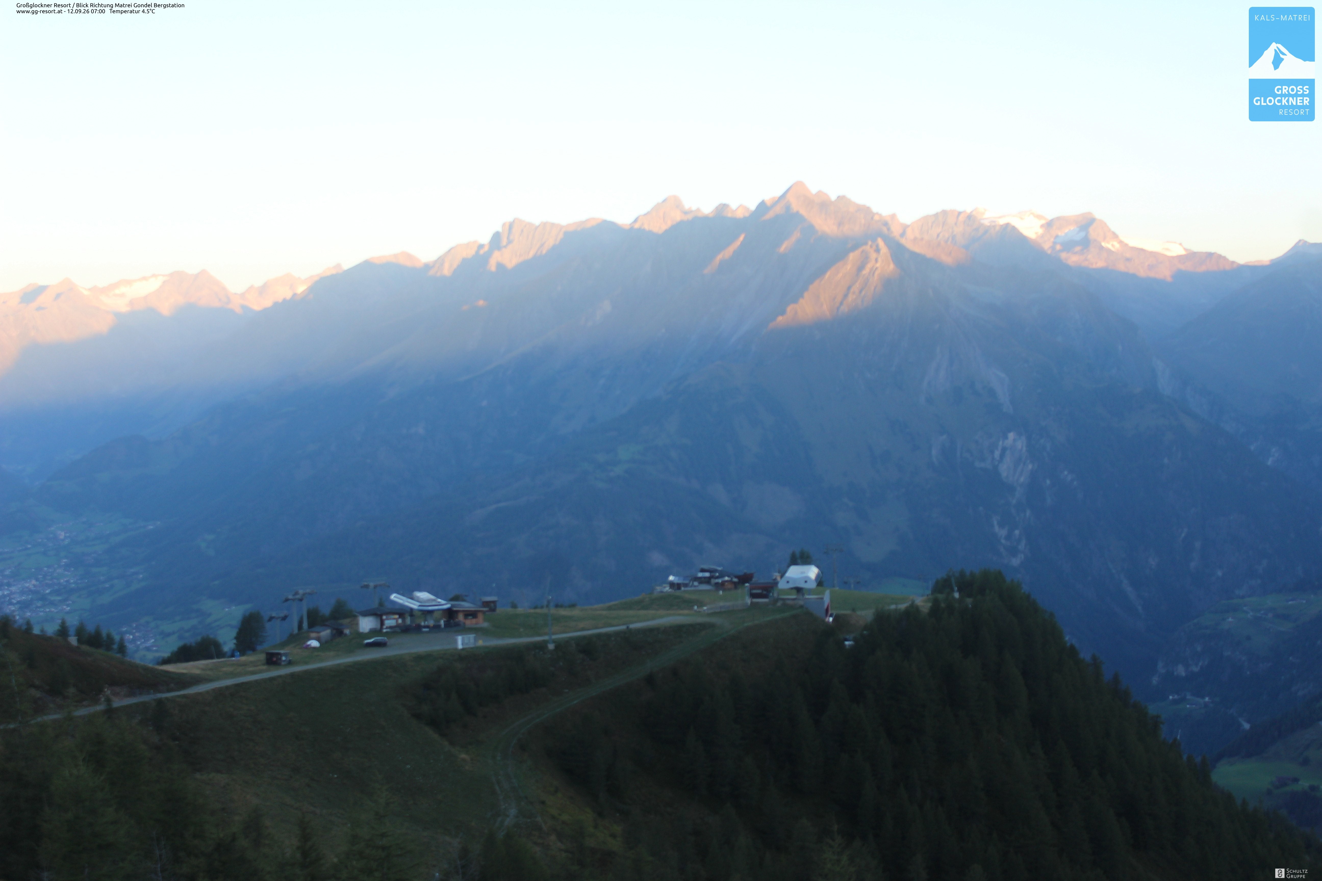 Archiv Foto Webcam Goldried-Gondelbahn Bergstation