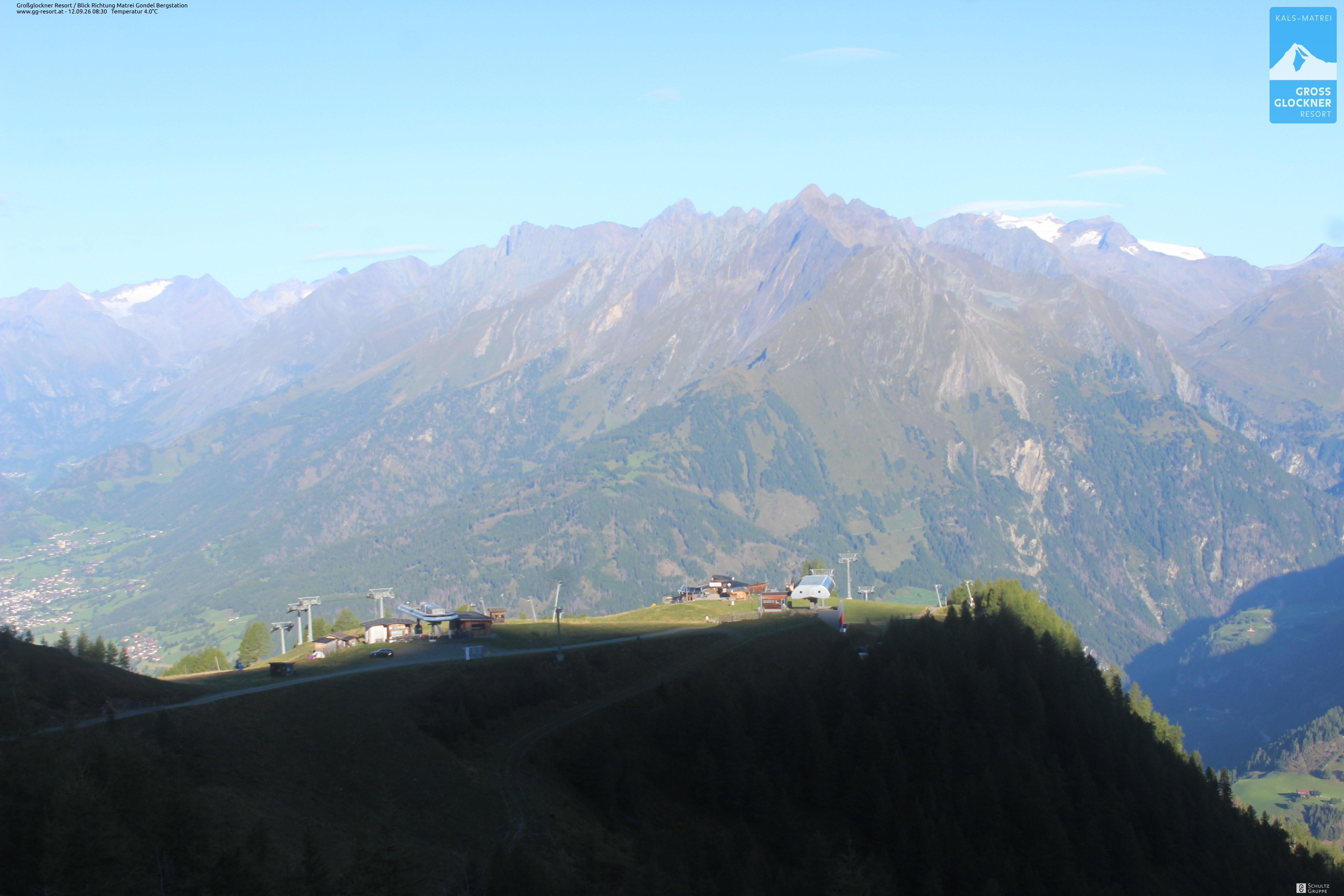 Archiv Foto Webcam Goldried-Gondelbahn Bergstation