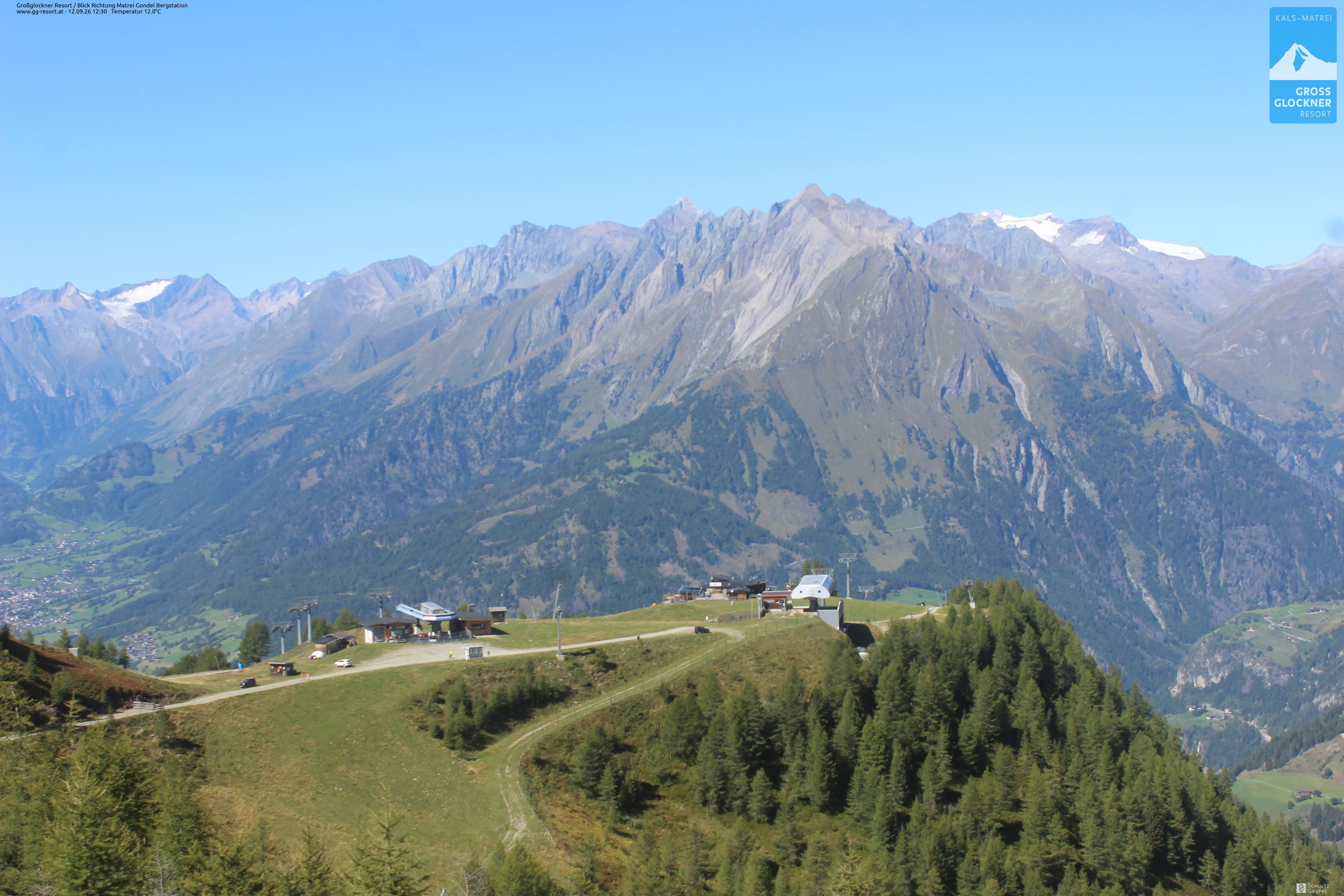 Archiv Foto Webcam Goldried-Gondelbahn Bergstation