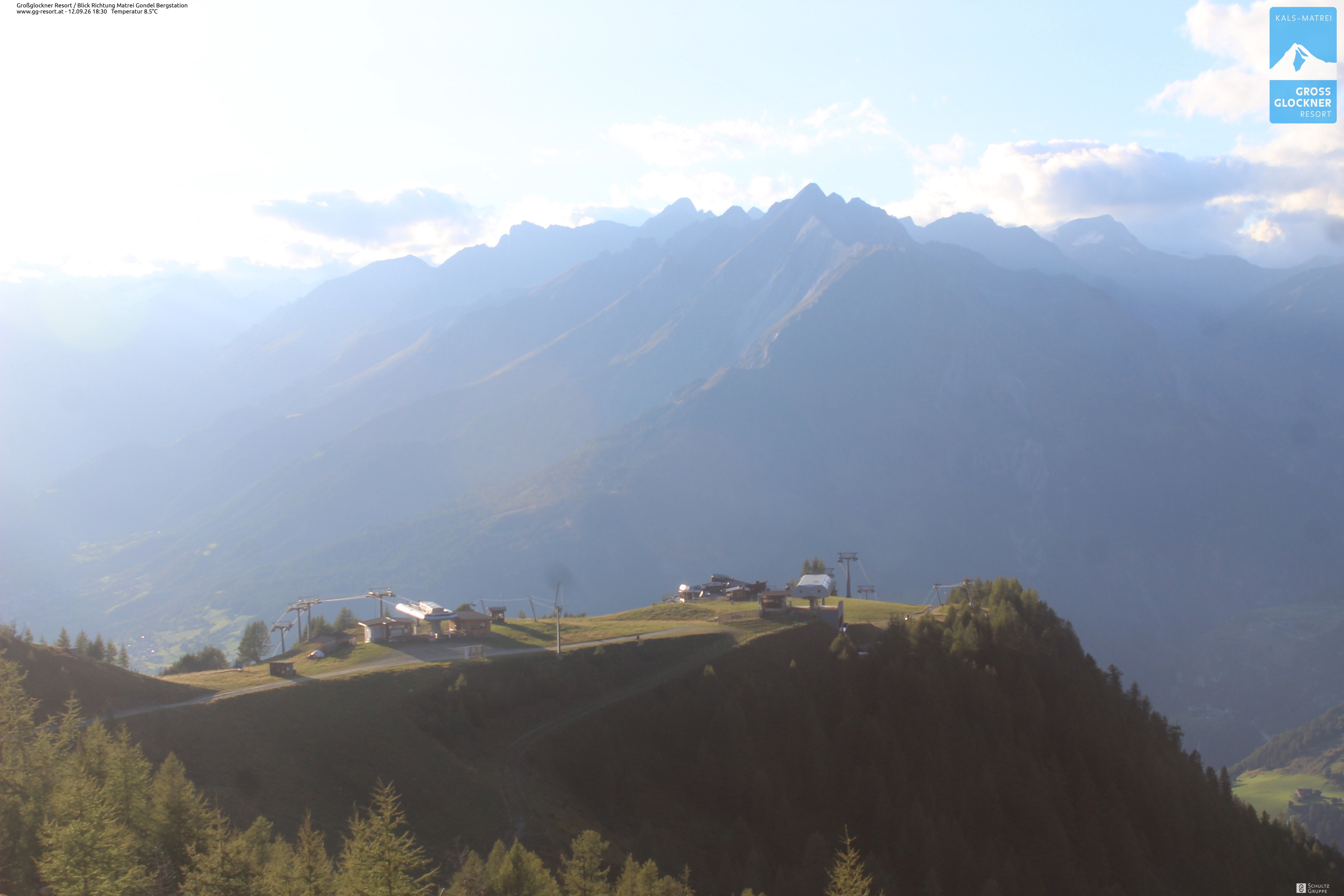 Archiv Foto Webcam Goldried-Gondelbahn Bergstation