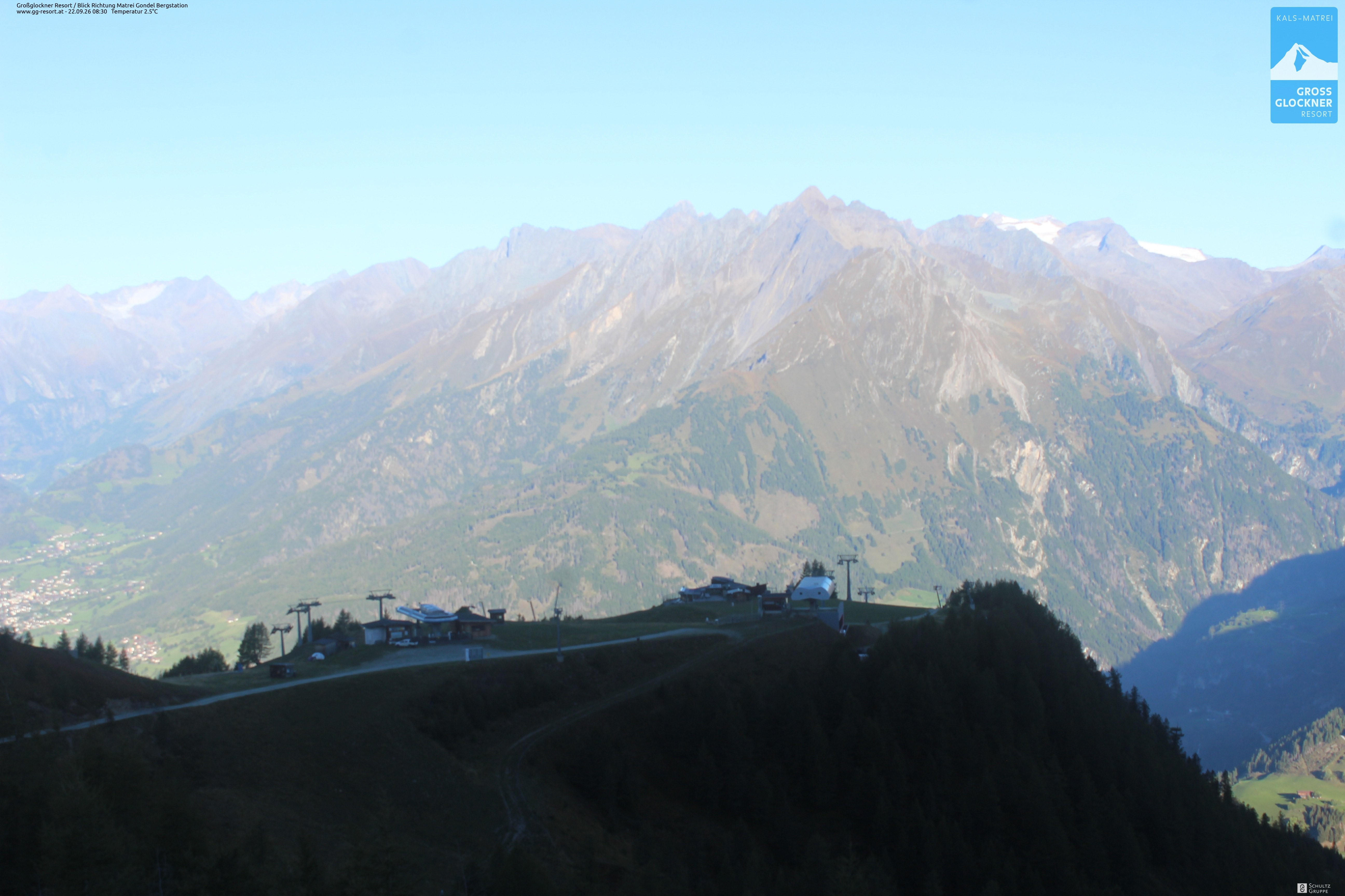 Archiv Foto Webcam Goldried-Gondelbahn Bergstation