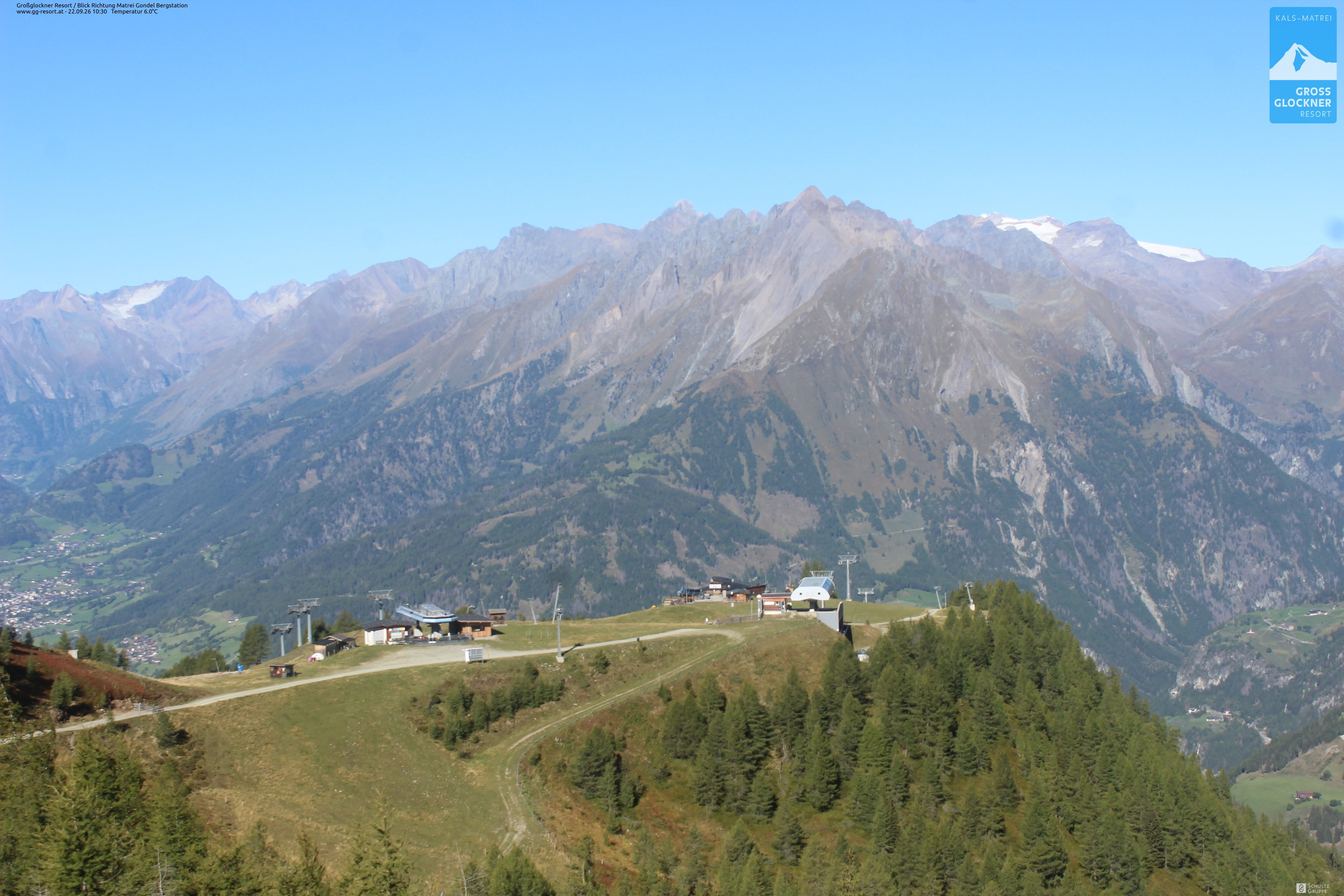 Archiv Foto Webcam Goldried-Gondelbahn Bergstation