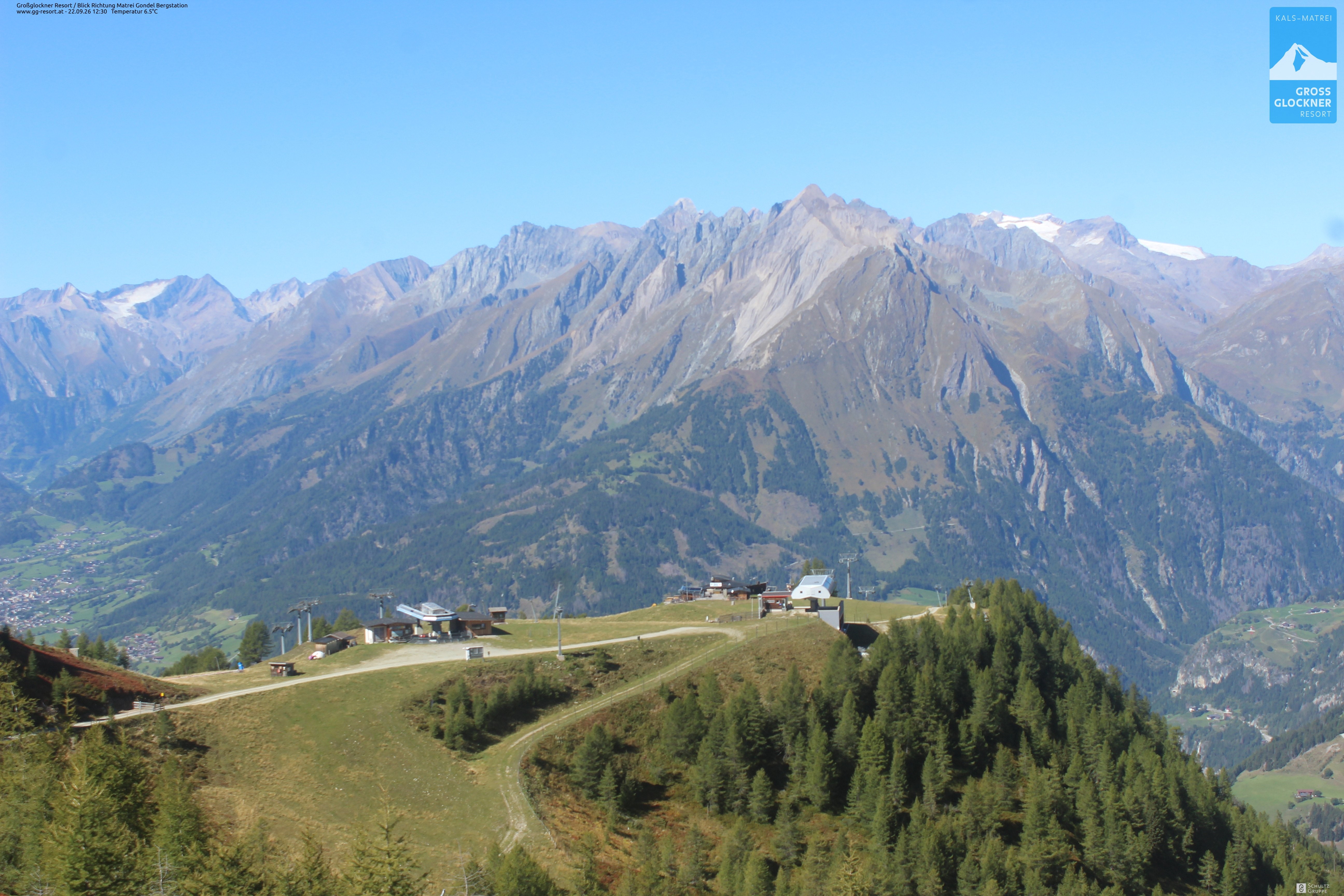 Archiv Foto Webcam Goldried-Gondelbahn Bergstation