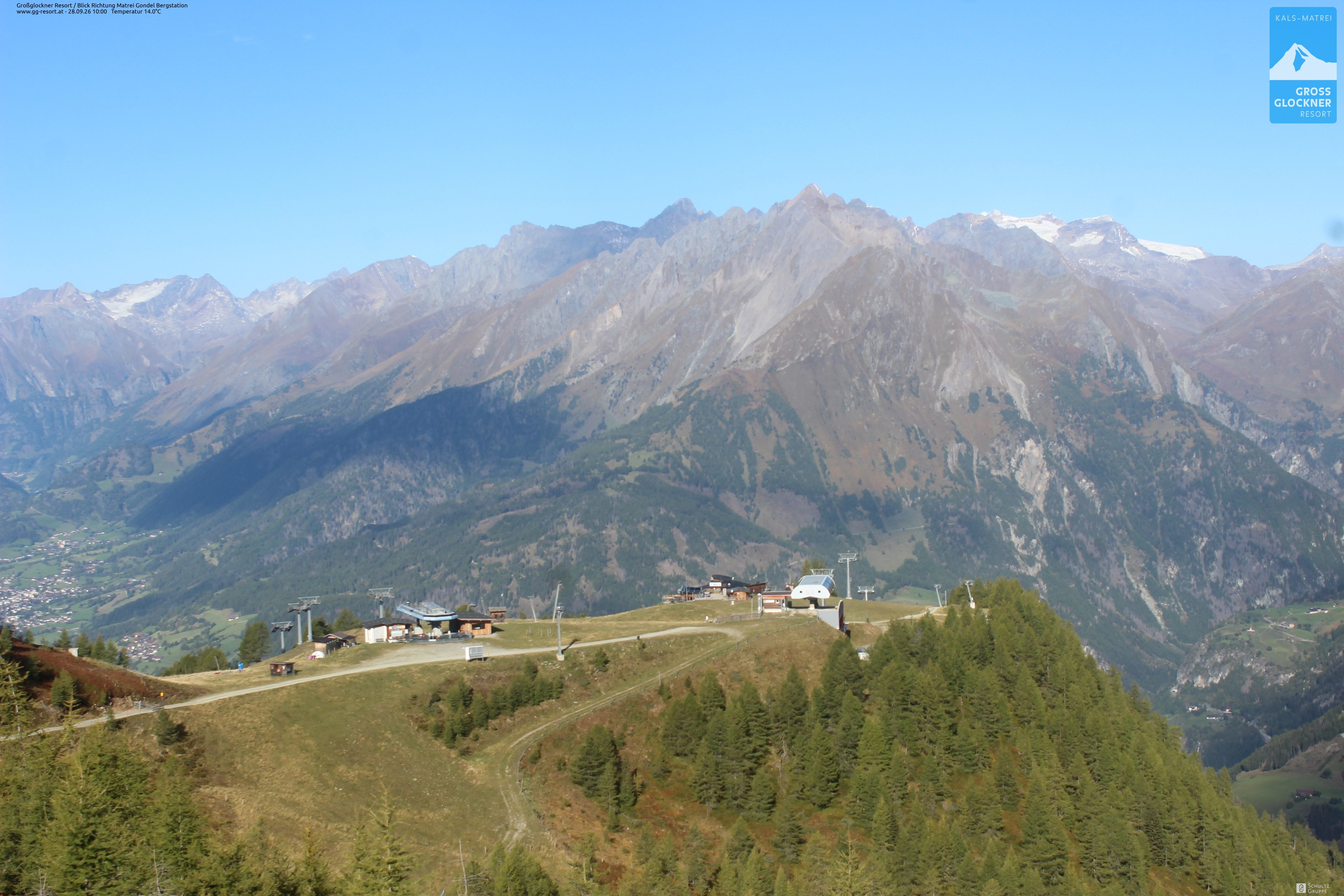 Archiv Foto Webcam Goldried-Gondelbahn Bergstation