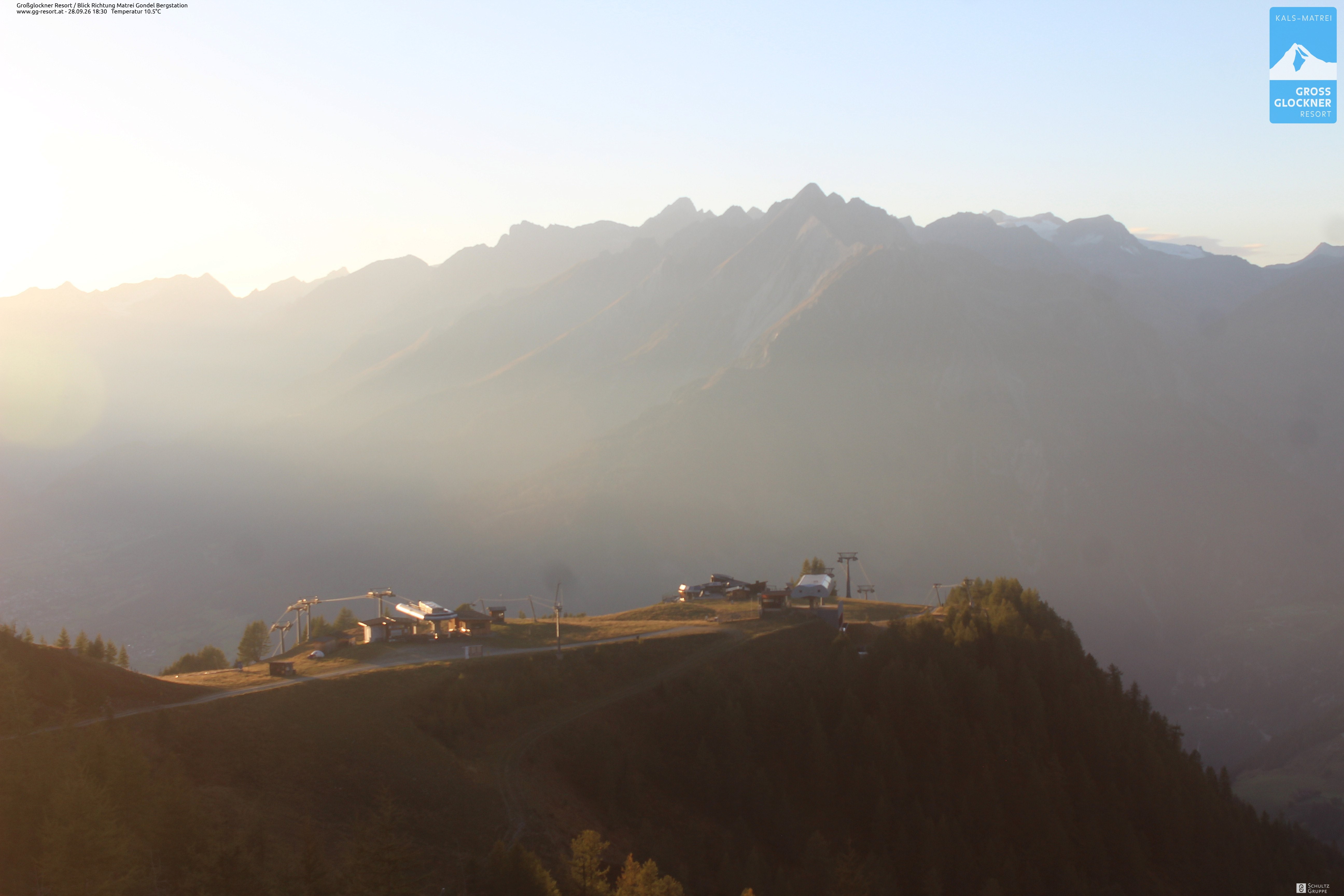 Archiv Foto Webcam Goldried-Gondelbahn Bergstation