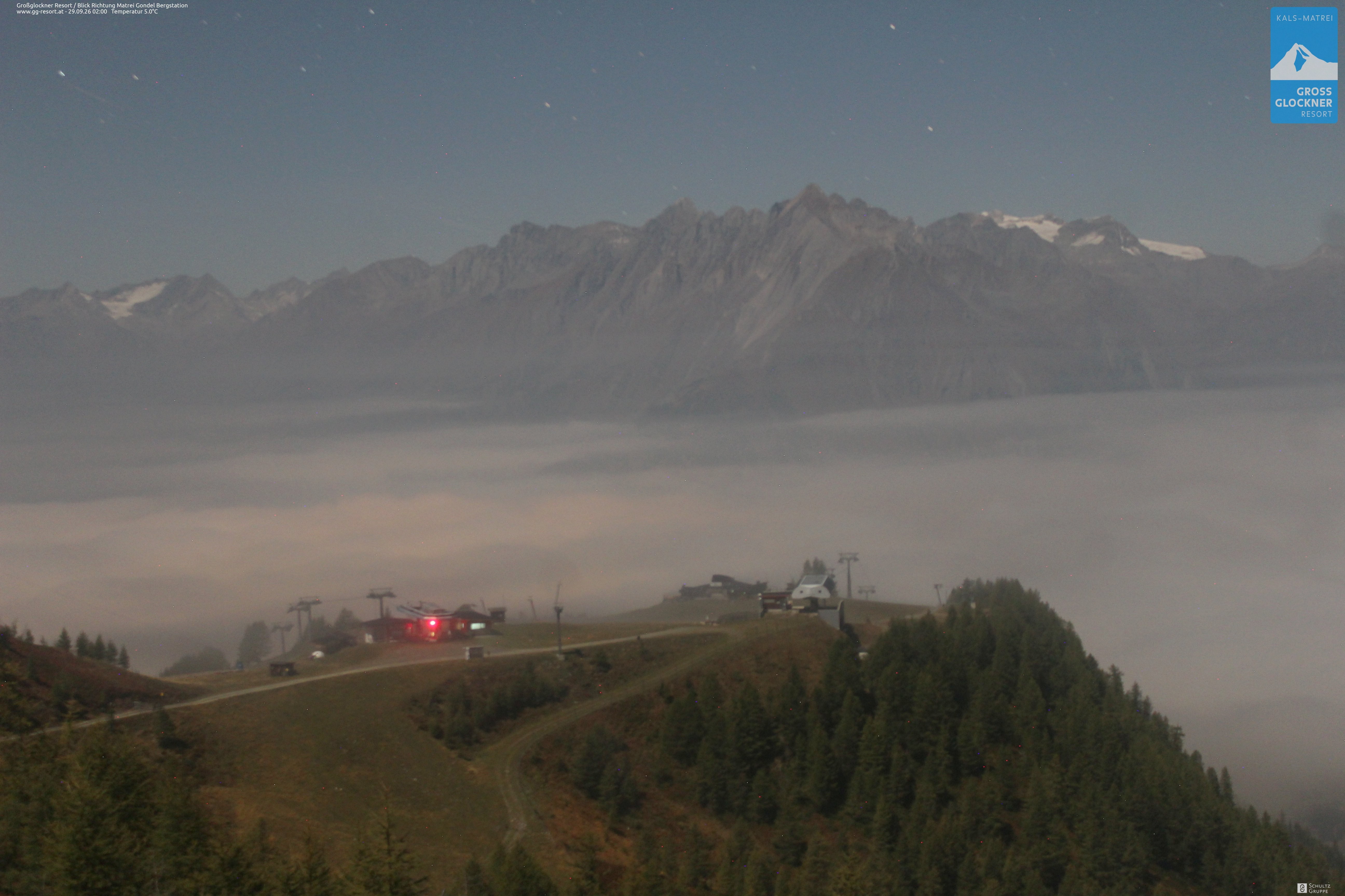 Archiv Foto Webcam Goldried-Gondelbahn Bergstation