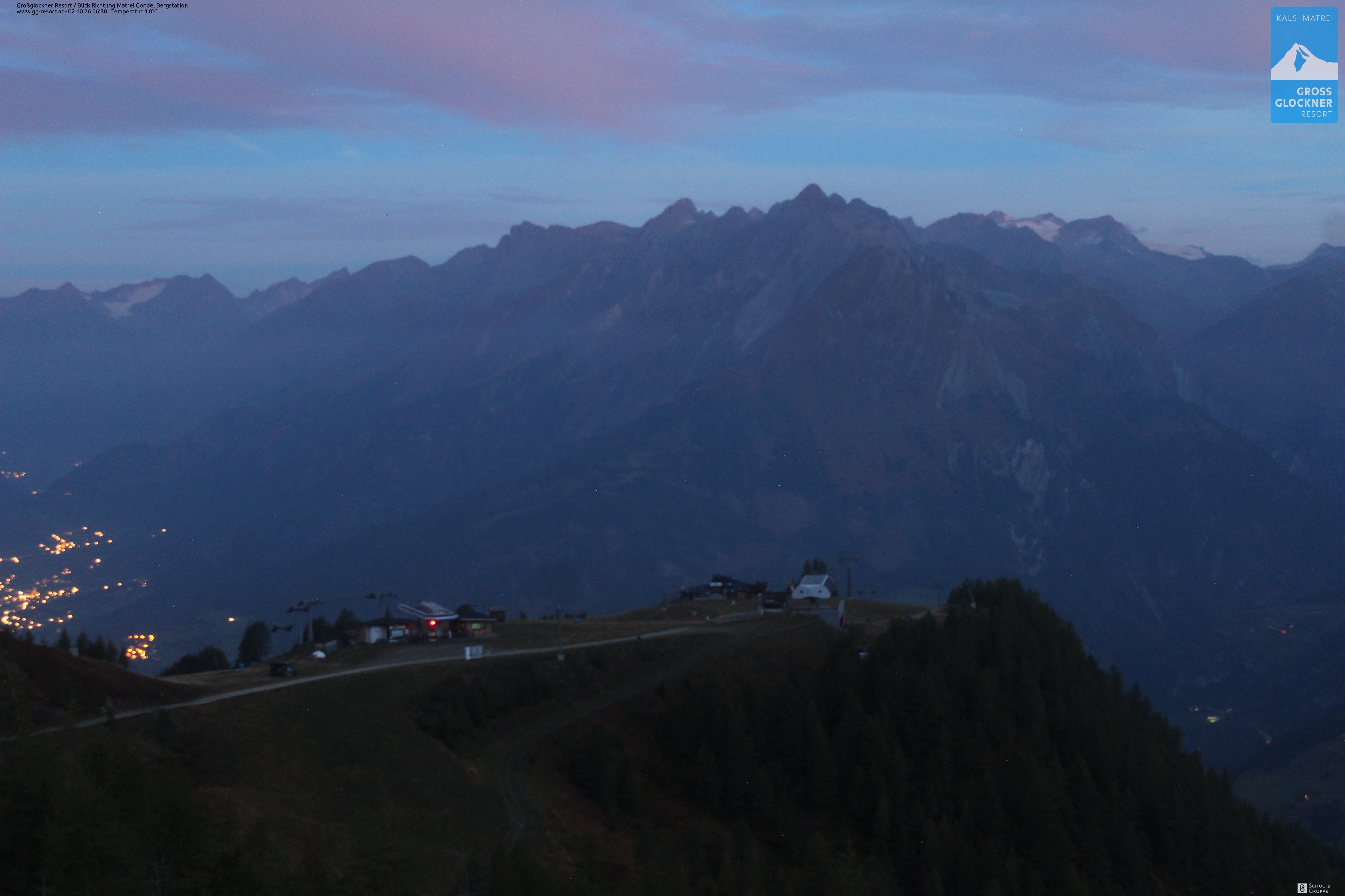 Archiv Foto Webcam Goldried-Gondelbahn Bergstation