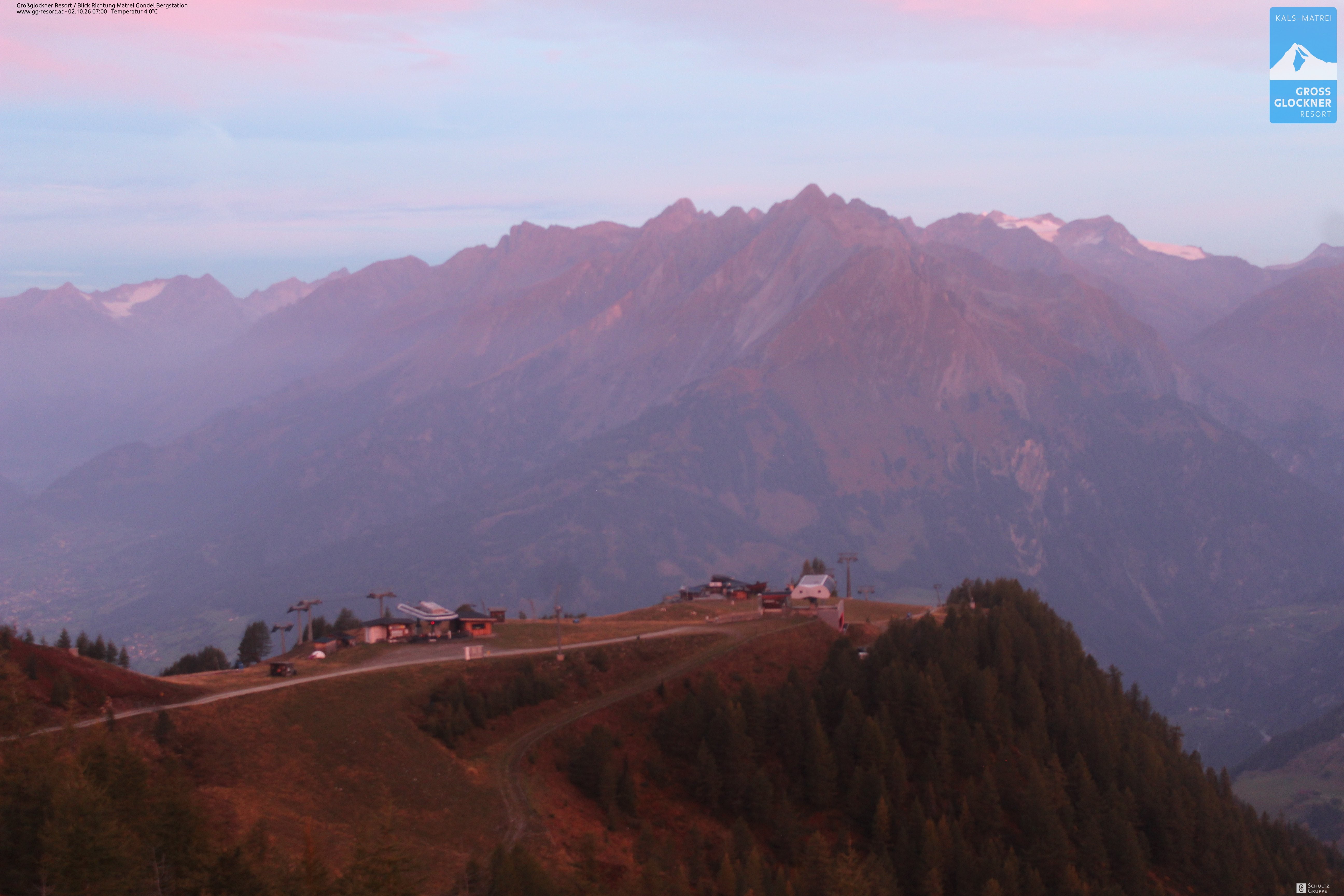 Archiv Foto Webcam Goldried-Gondelbahn Bergstation