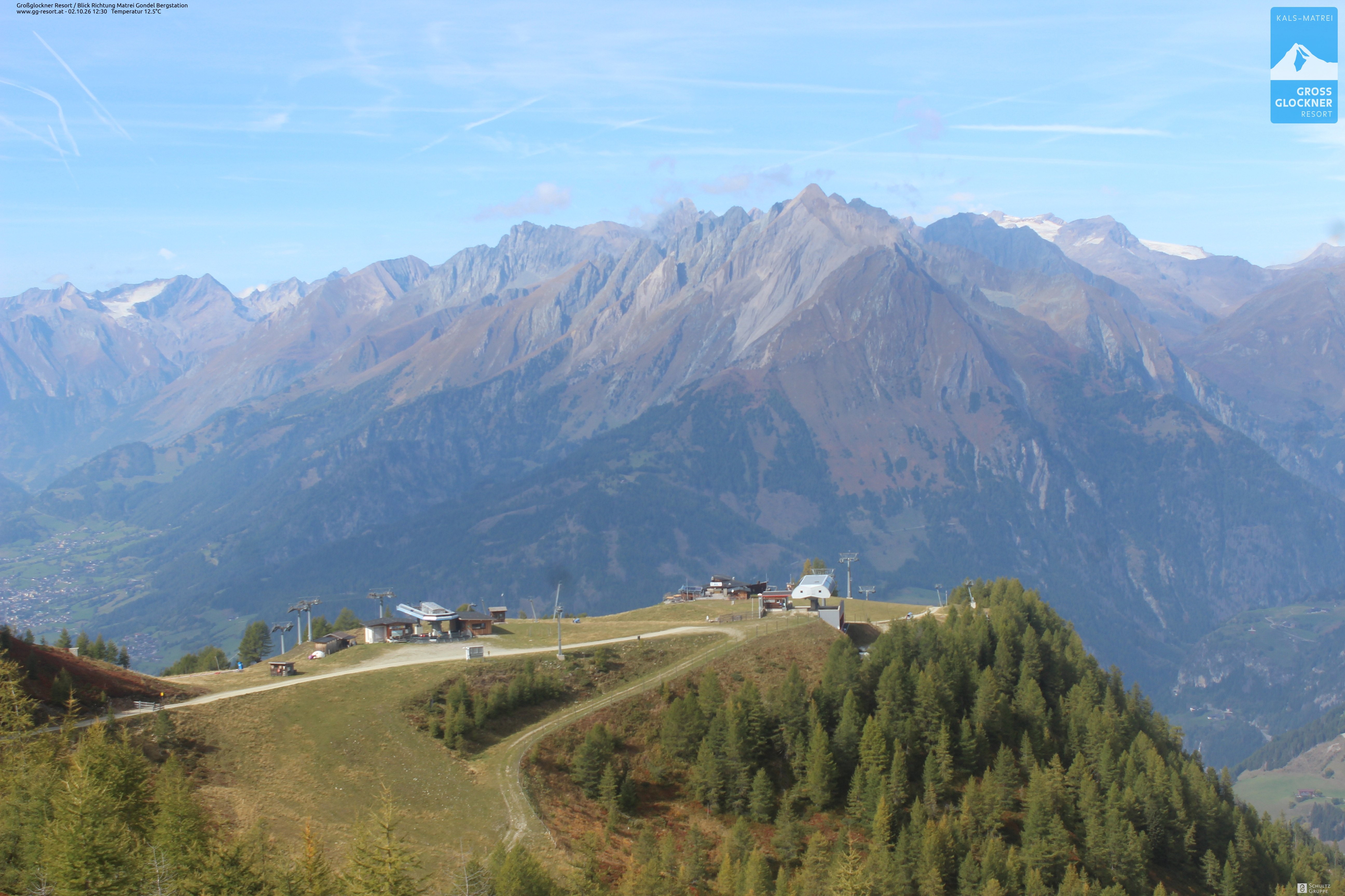 Archiv Foto Webcam Goldried-Gondelbahn Bergstation