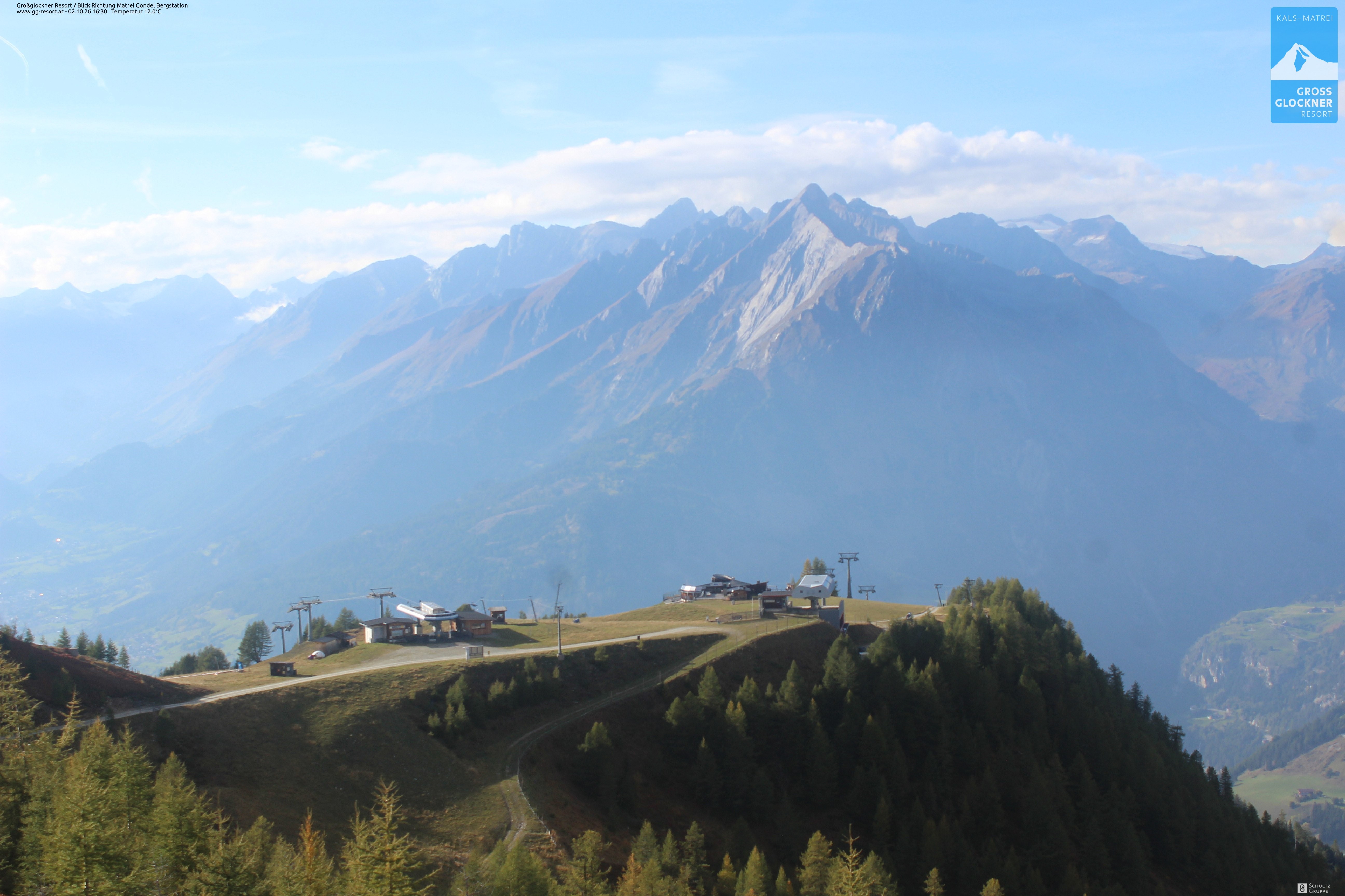 Archiv Foto Webcam Goldried-Gondelbahn Bergstation