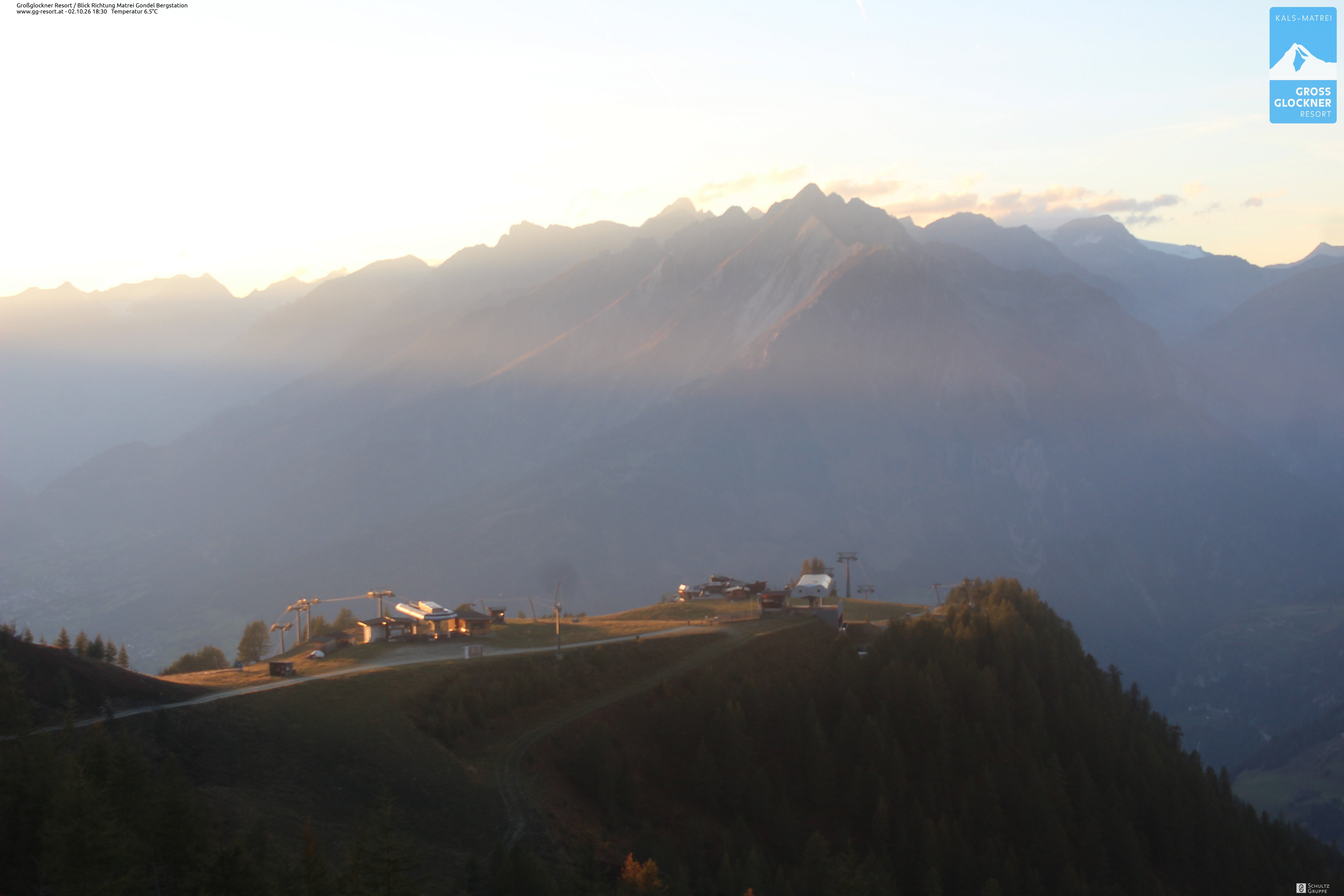 Archiv Foto Webcam Goldried-Gondelbahn Bergstation