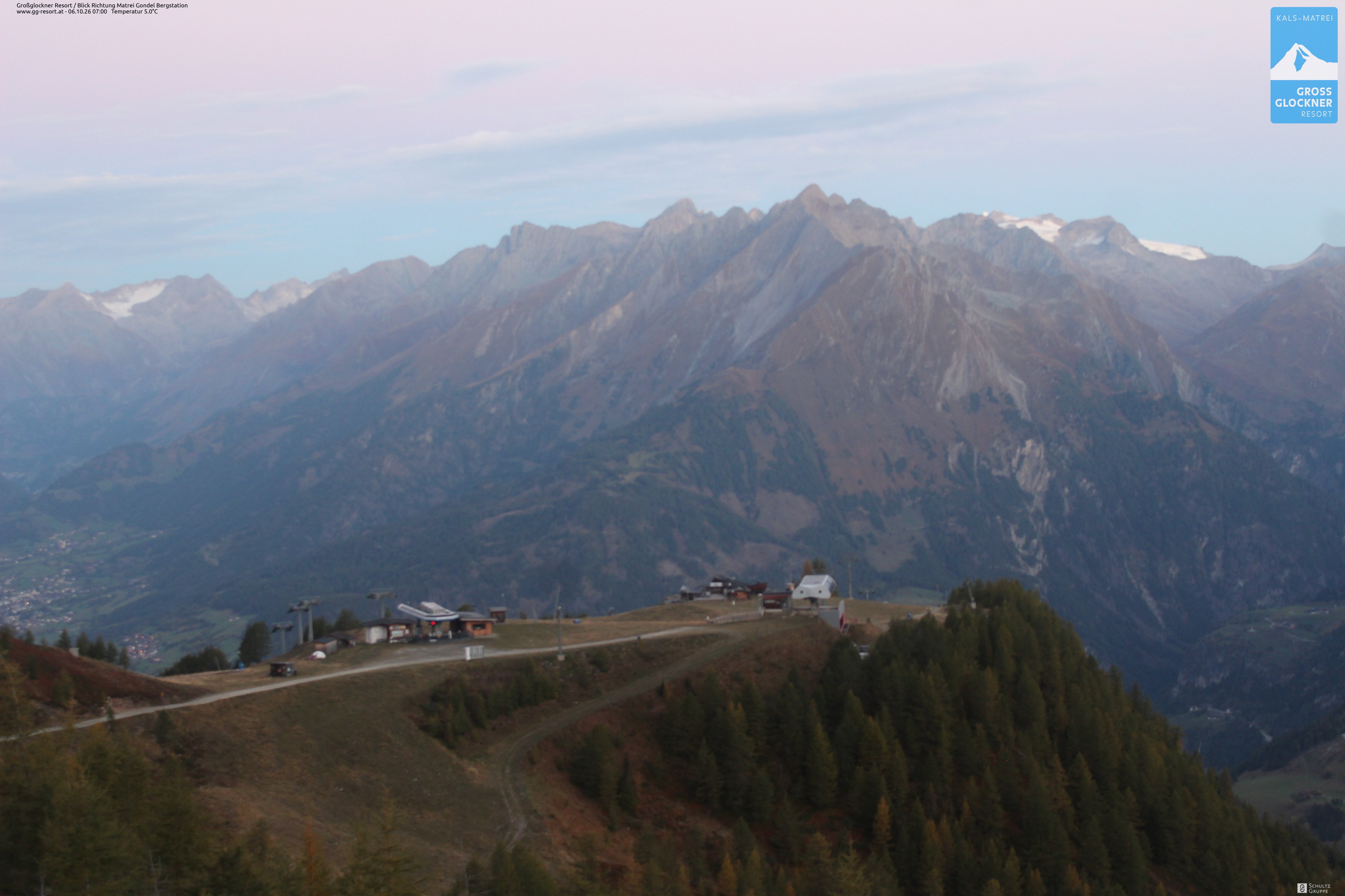 Archiv Foto Webcam Goldried-Gondelbahn Bergstation
