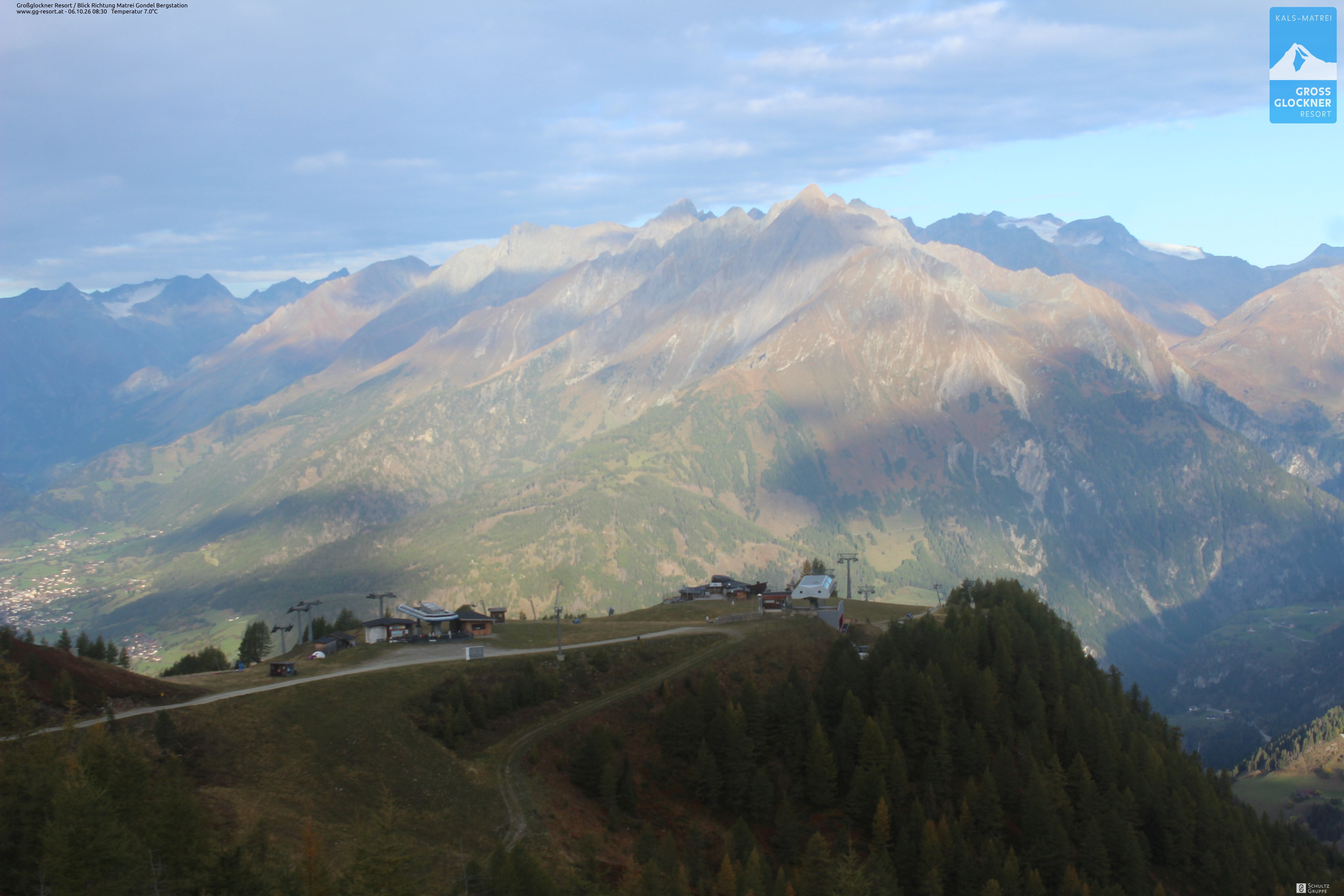 Archiv Foto Webcam Goldried-Gondelbahn Bergstation