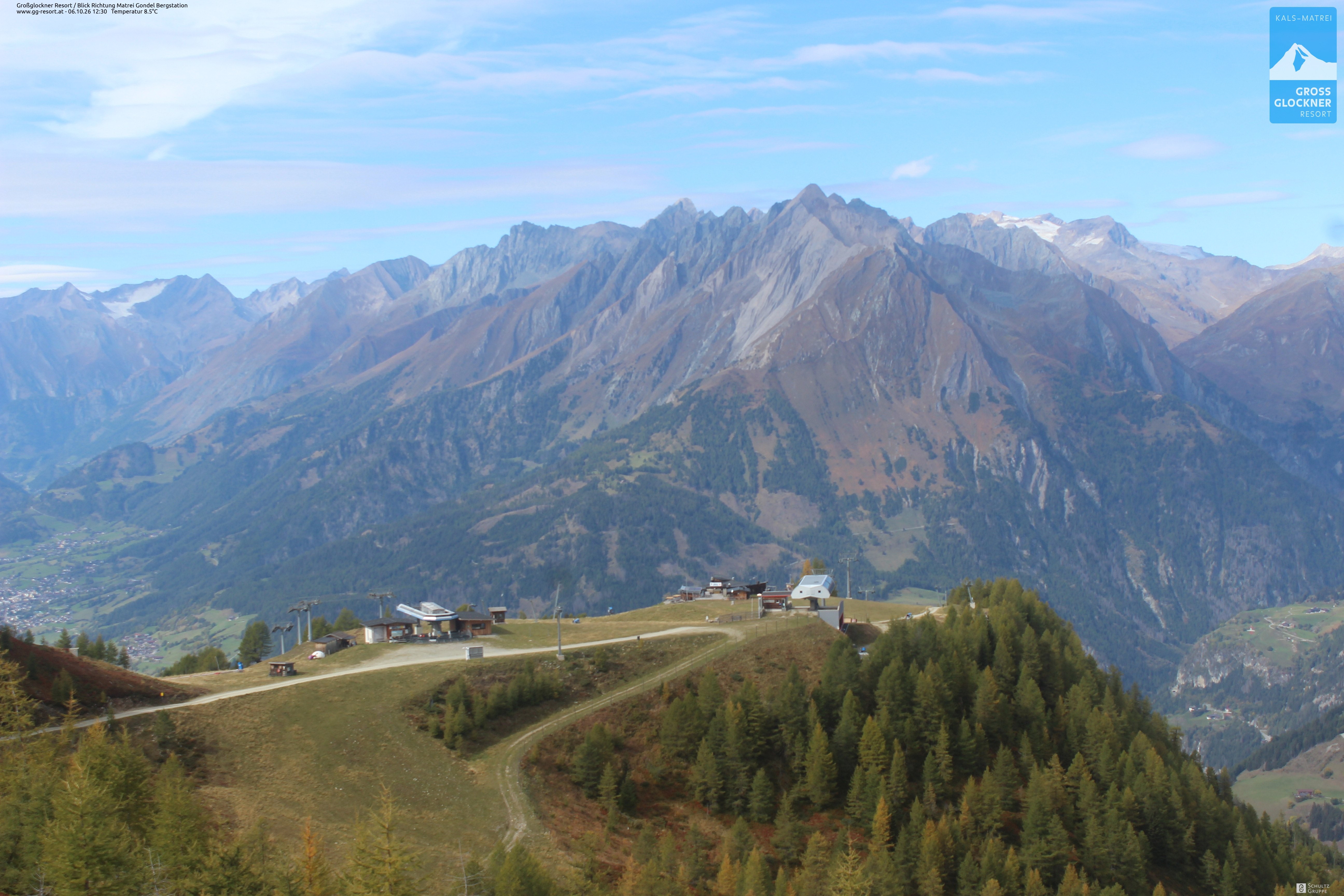 Archiv Foto Webcam Goldried-Gondelbahn Bergstation