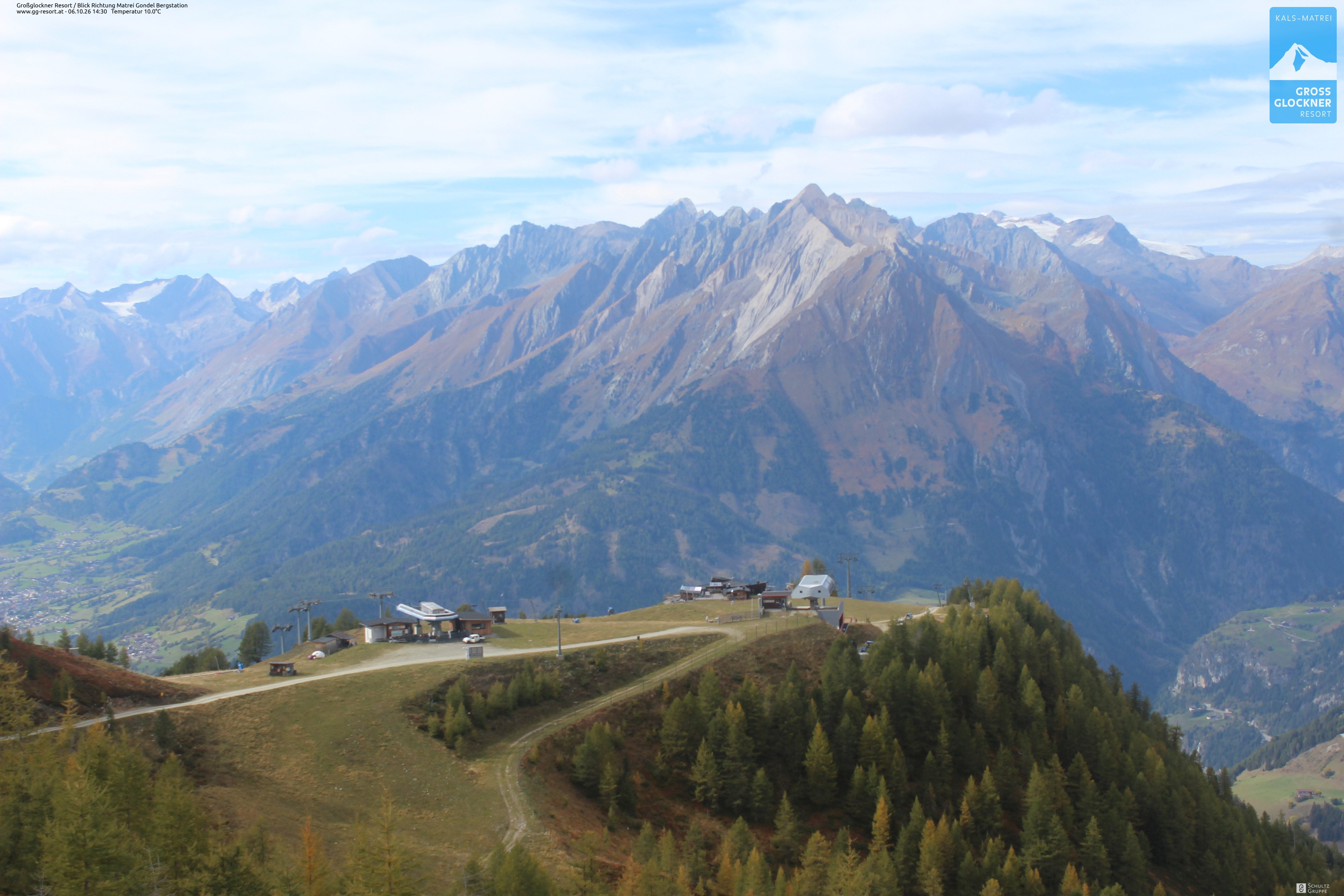 Archiv Foto Webcam Goldried-Gondelbahn Bergstation