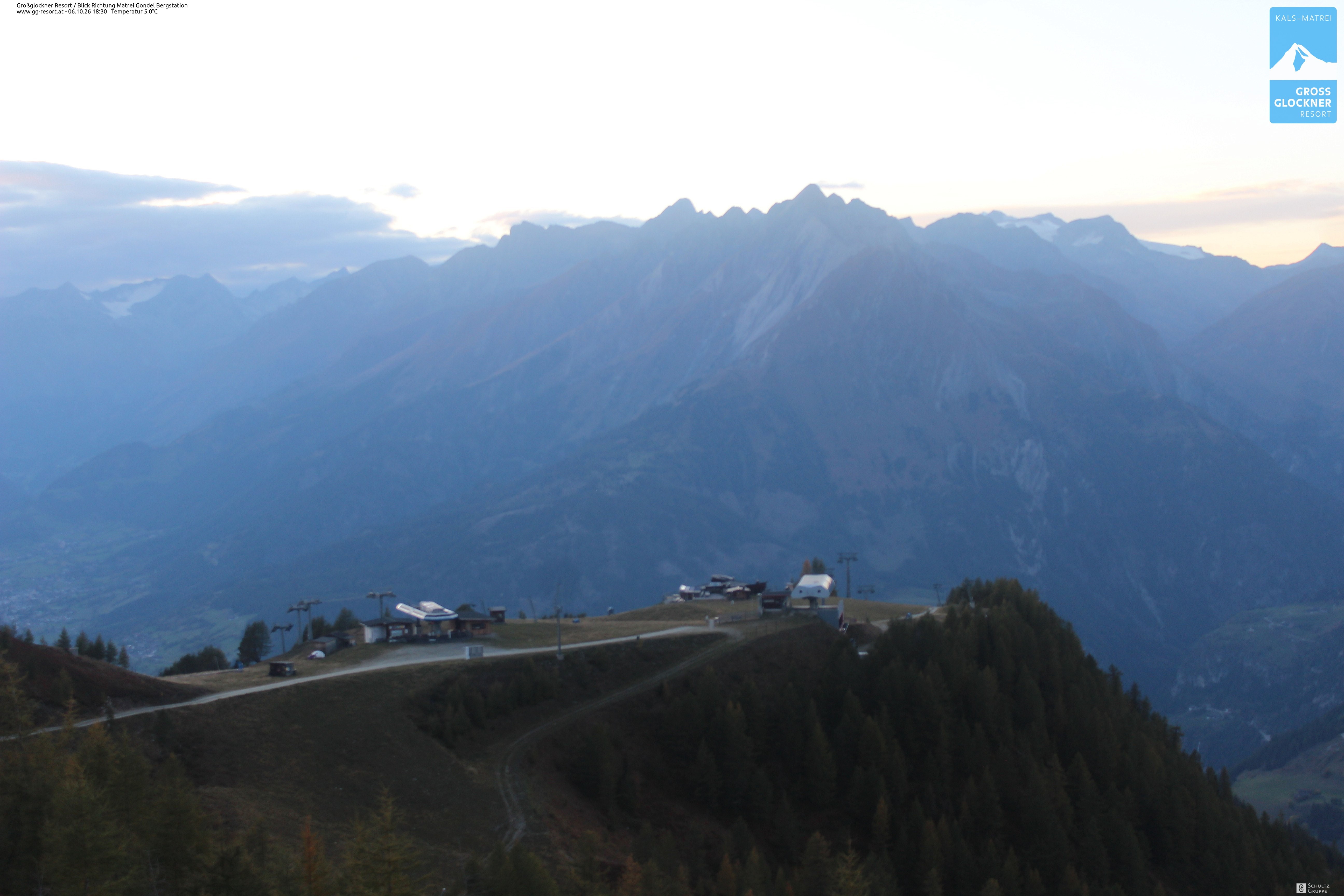 Archiv Foto Webcam Goldried-Gondelbahn Bergstation