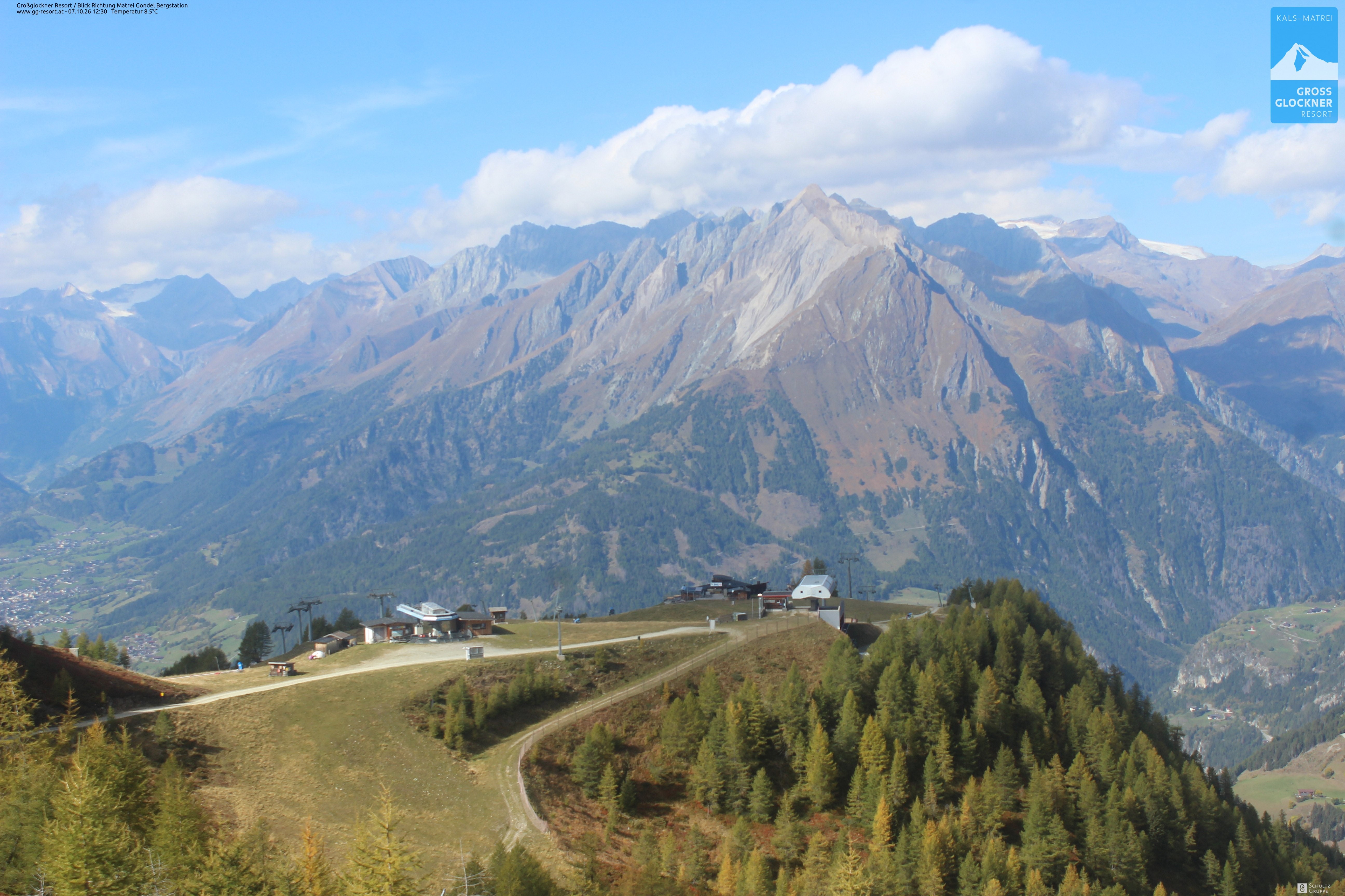 Archiv Foto Webcam Goldried-Gondelbahn Bergstation