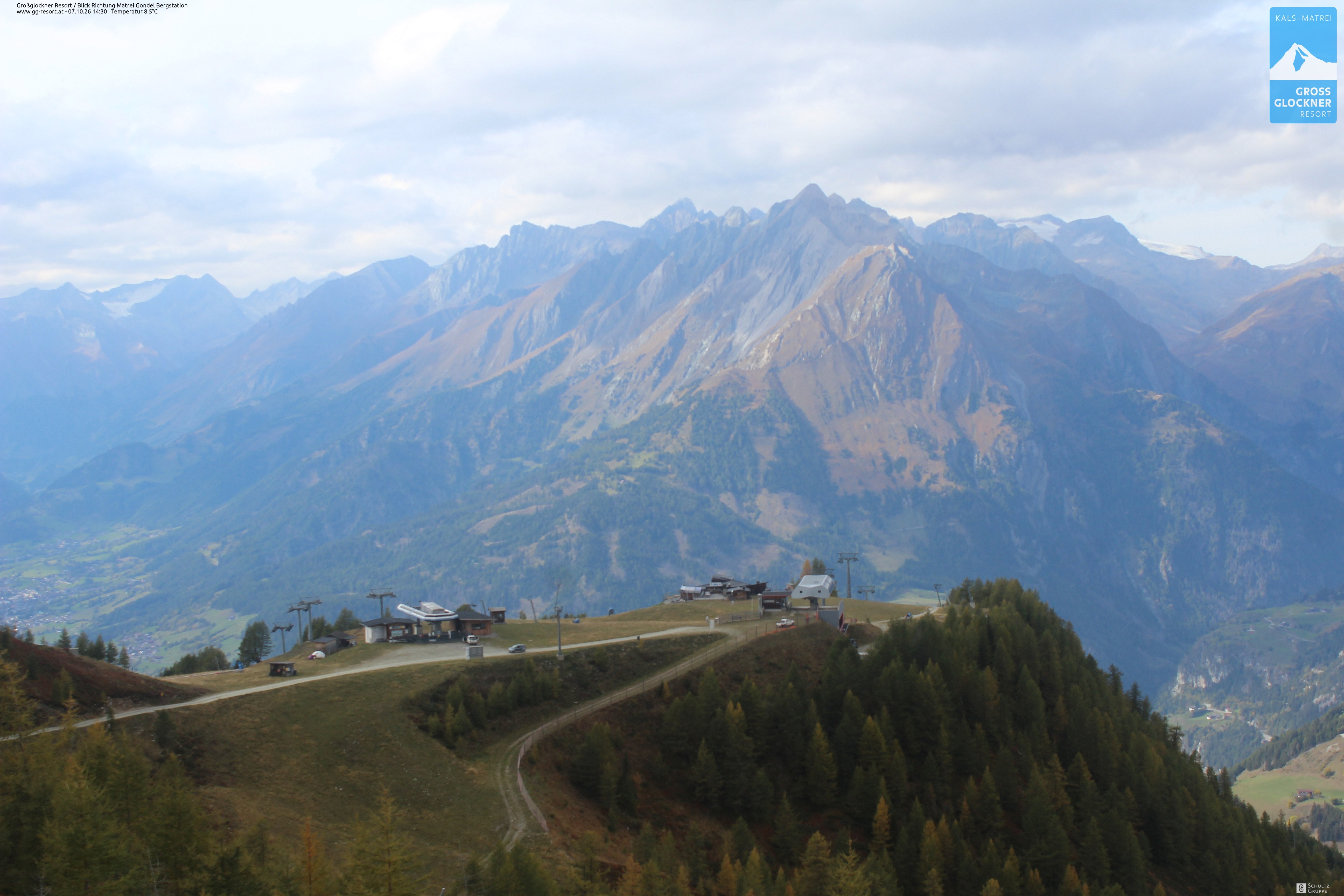 Archiv Foto Webcam Goldried-Gondelbahn Bergstation