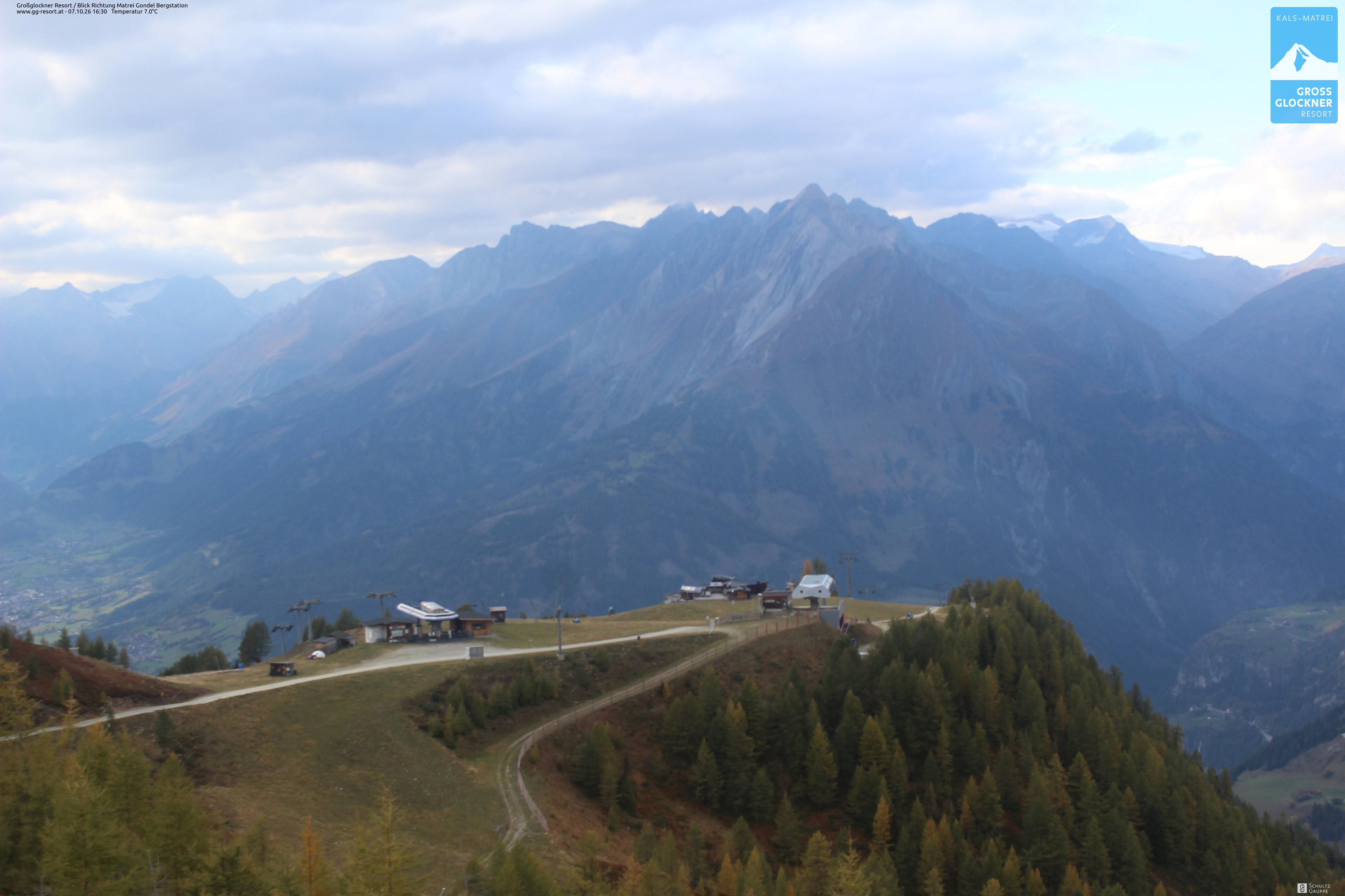Archiv Foto Webcam Goldried-Gondelbahn Bergstation