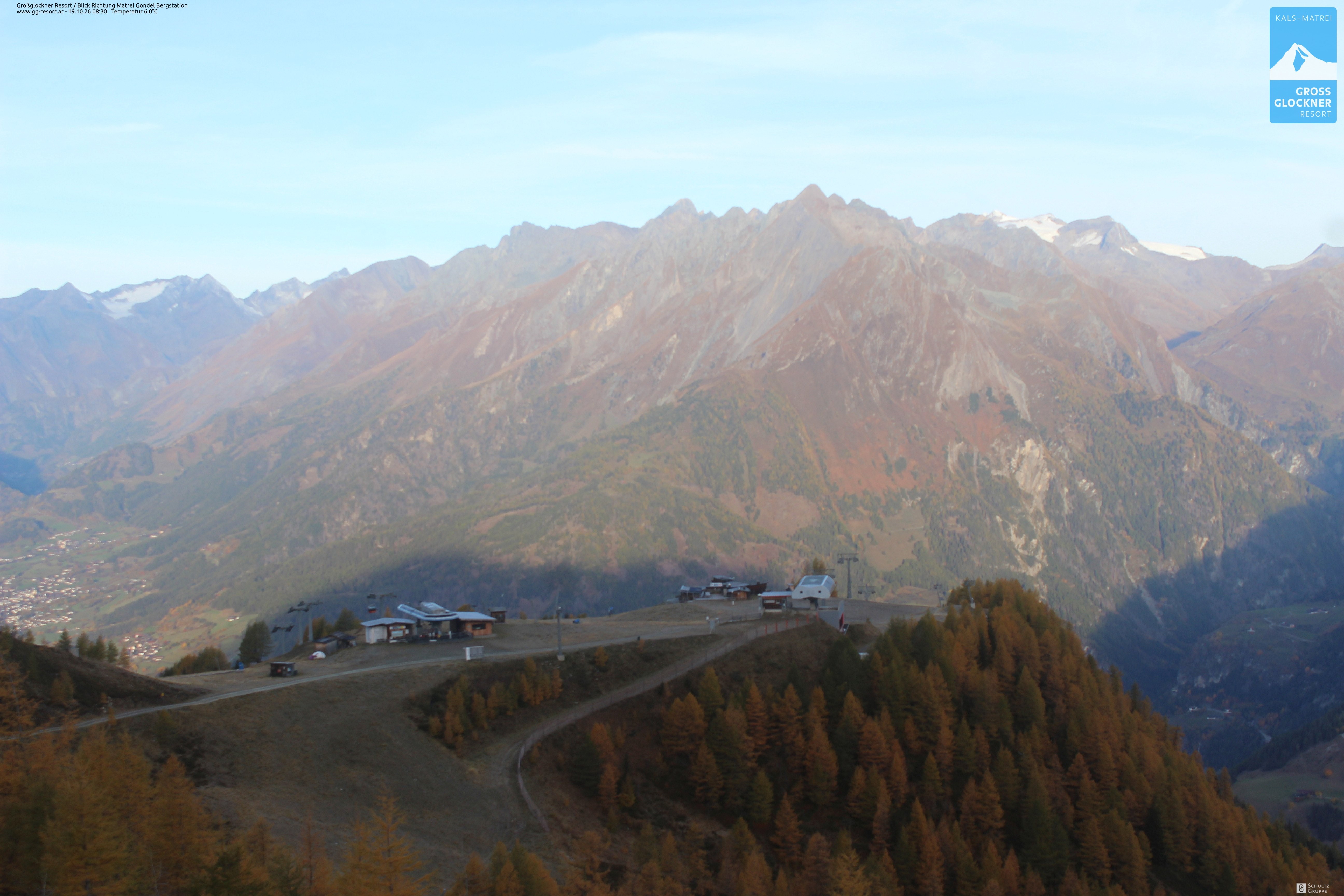 Archiv Foto Webcam Goldried-Gondelbahn Bergstation