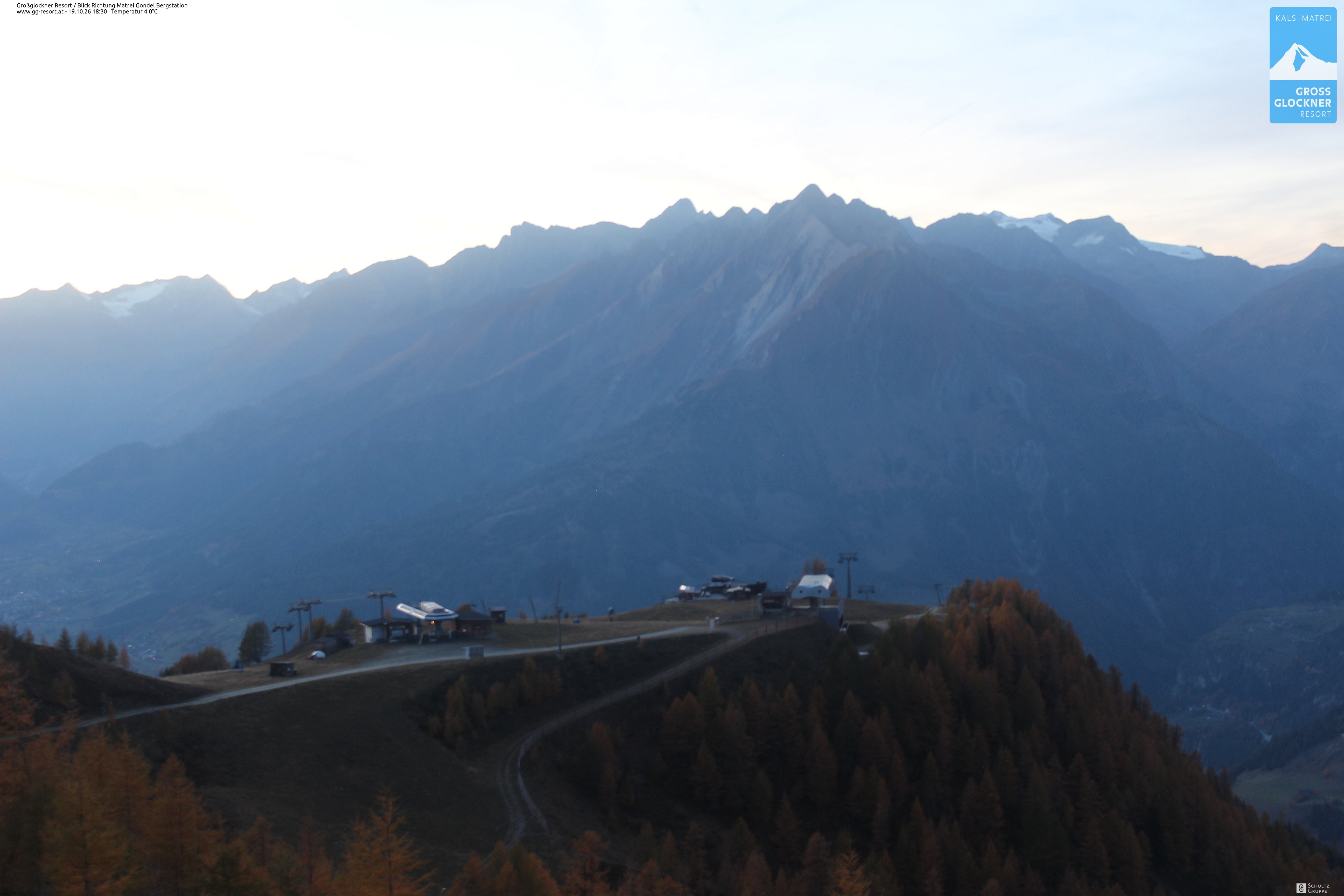 Archiv Foto Webcam Goldried-Gondelbahn Bergstation