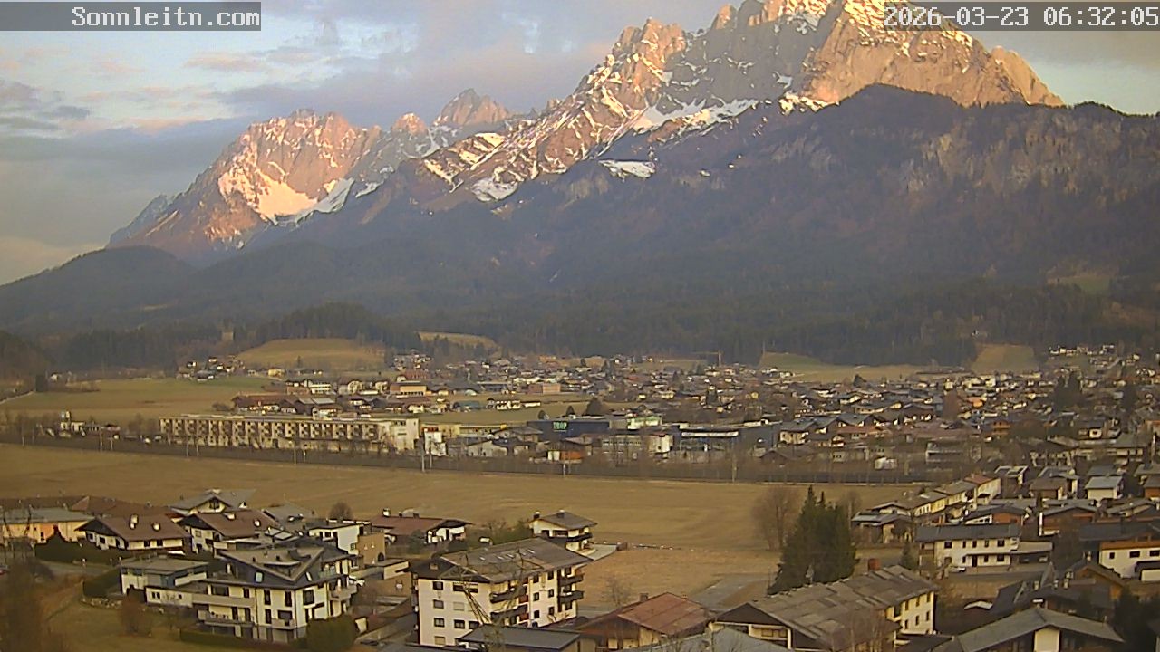 Archived image Webcam St. Johann, Tyrol