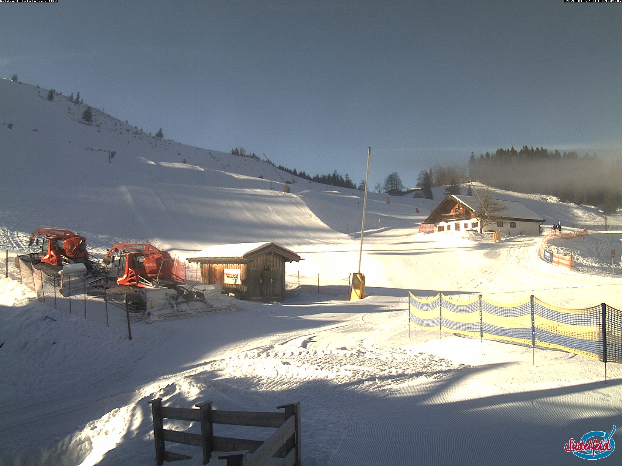 Archiv Foto Webcam Sudelfeld: Waldkopf Talstation
