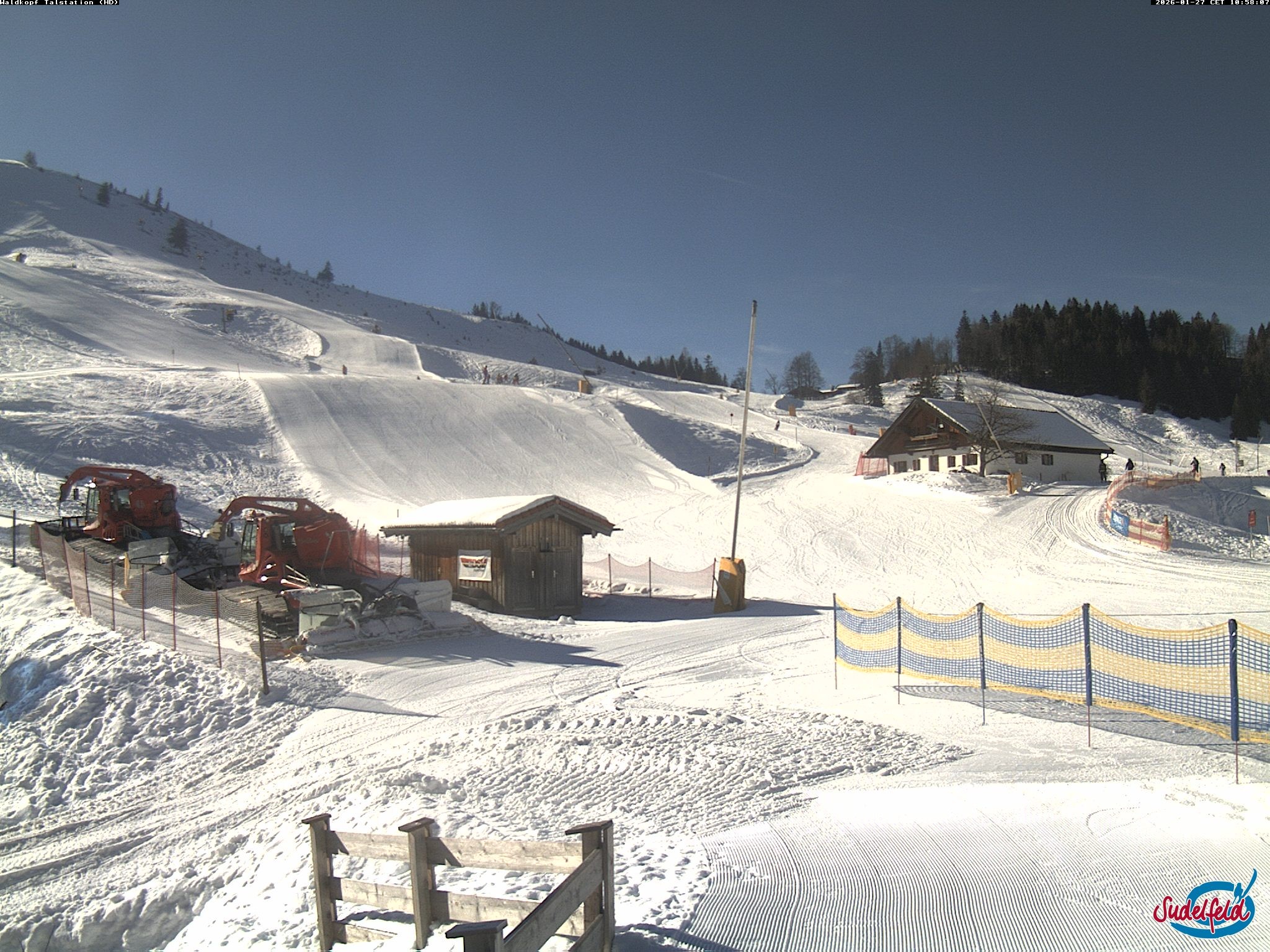 Archiv Foto Webcam Sudelfeld: Waldkopf Talstation