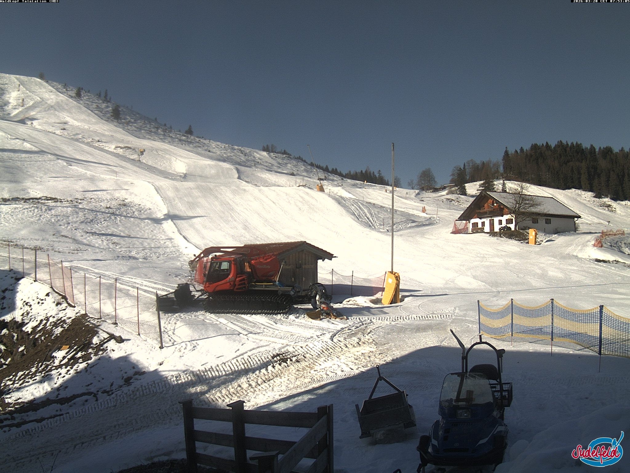 Archiv Foto Webcam Sudelfeld: Waldkopf Talstation