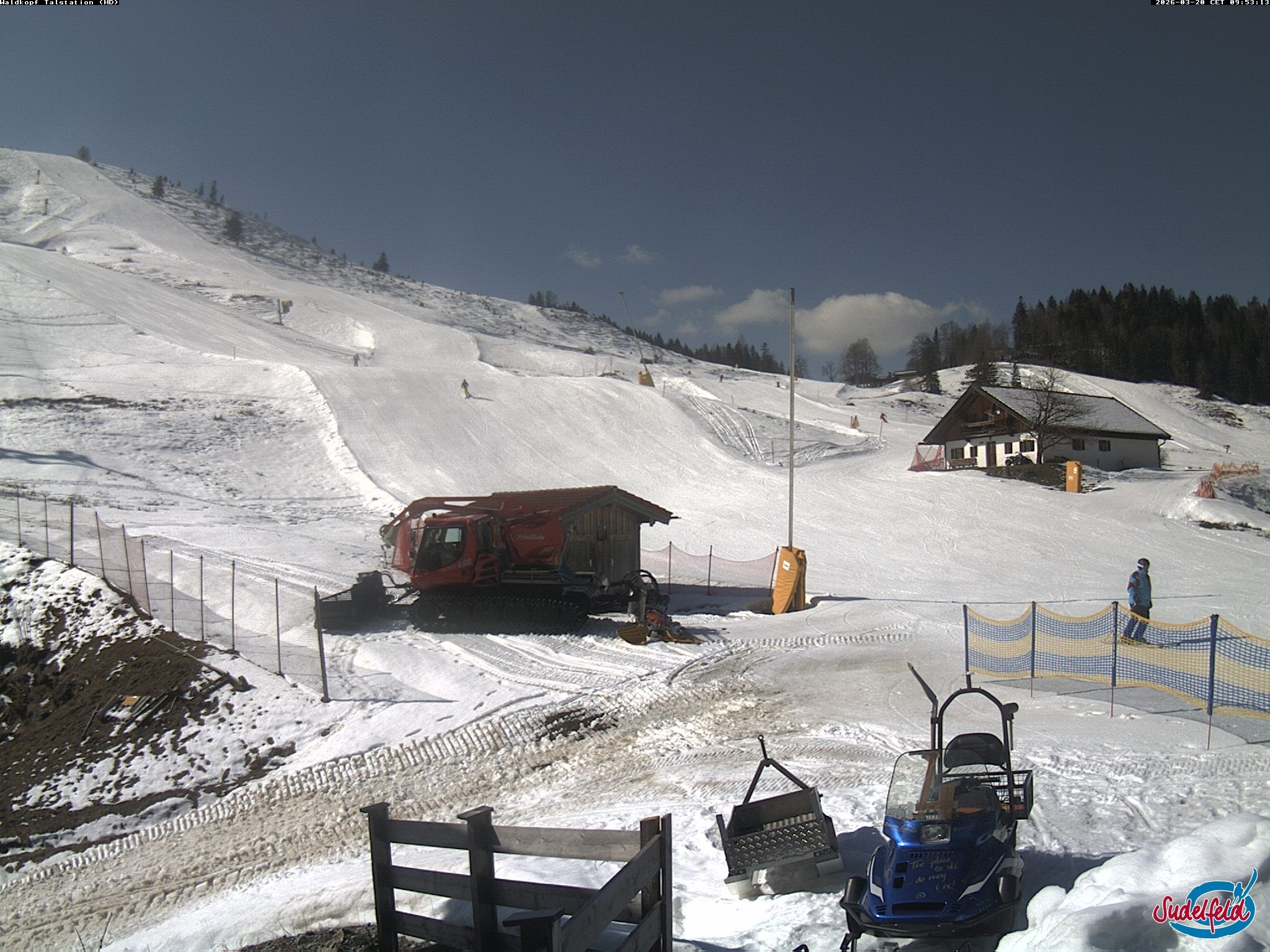 Archiv Foto Webcam Sudelfeld: Waldkopf Talstation