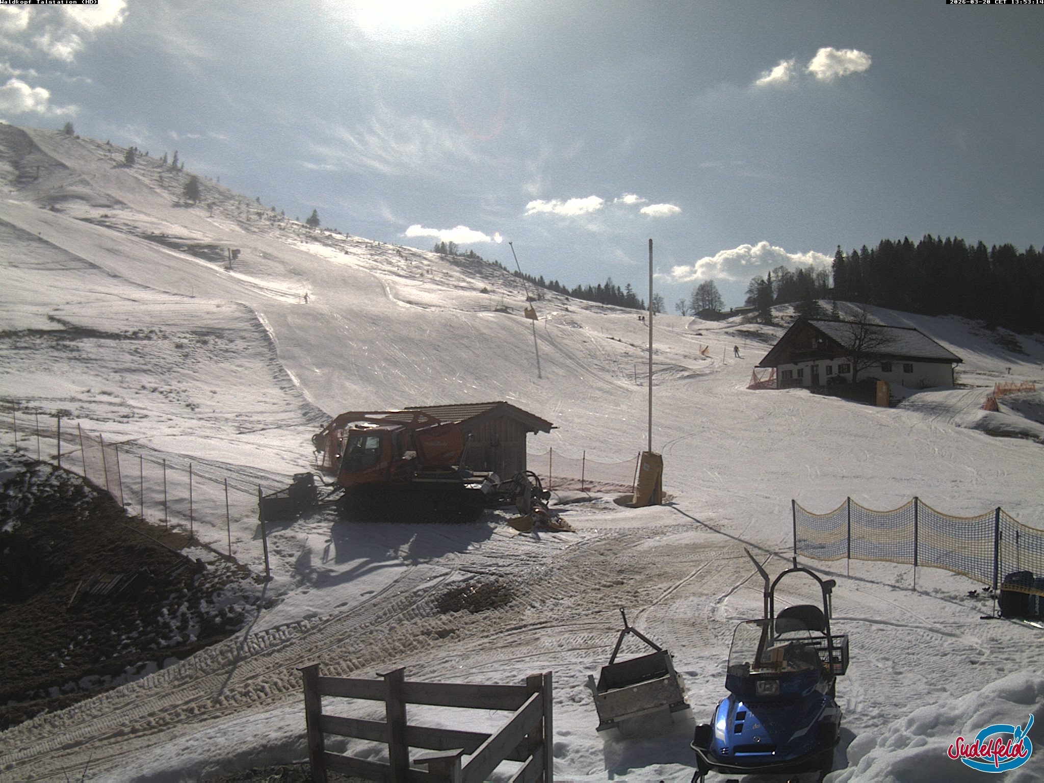 Archiv Foto Webcam Sudelfeld: Waldkopf Talstation