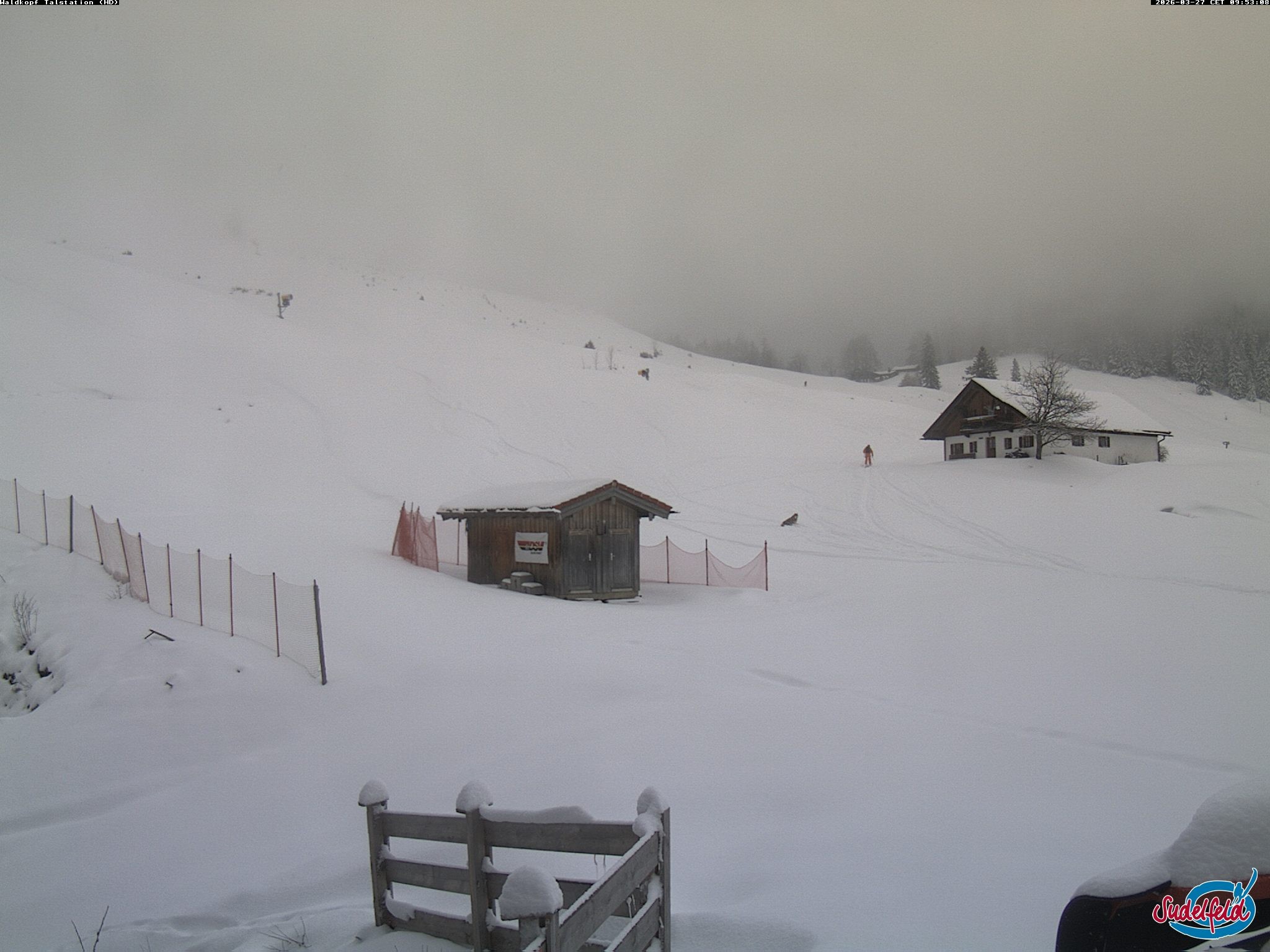 Archiv Foto Webcam Sudelfeld: Waldkopf Talstation