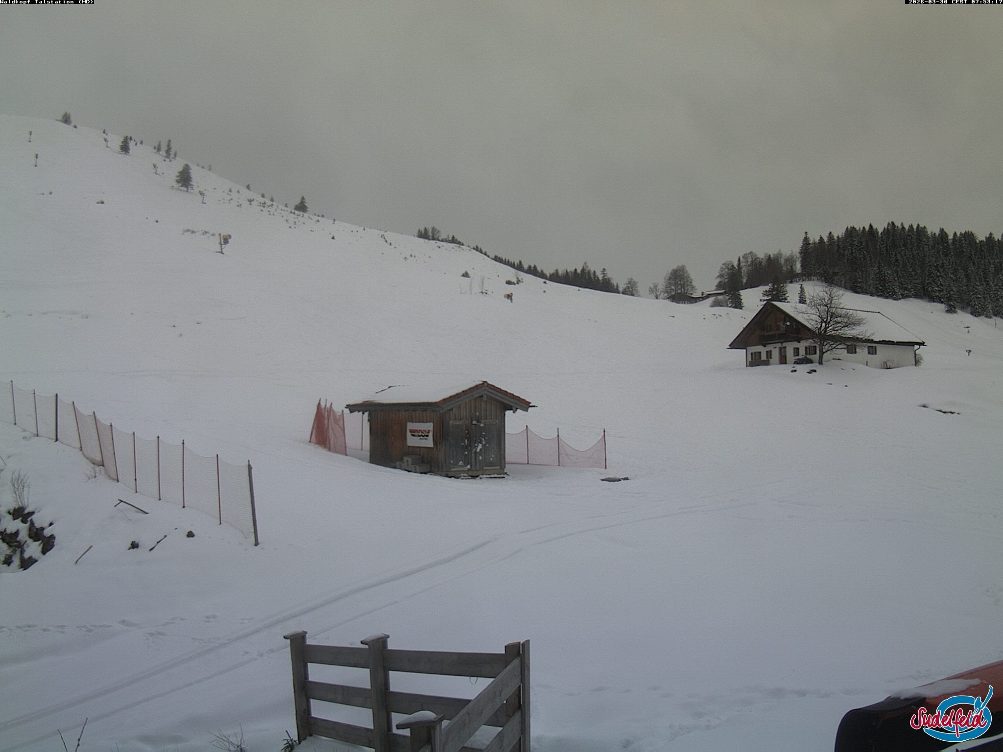 Archiv Foto Webcam Sudelfeld: Waldkopf Talstation
