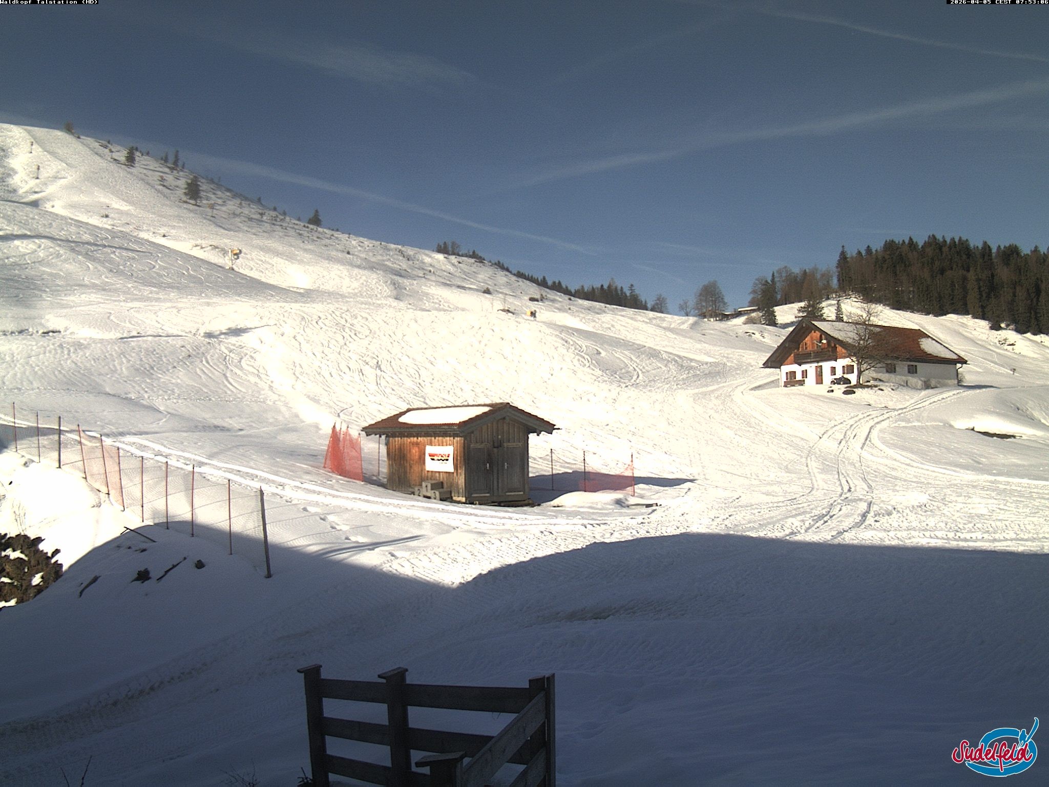 Archiv Foto Webcam Sudelfeld: Waldkopf Talstation