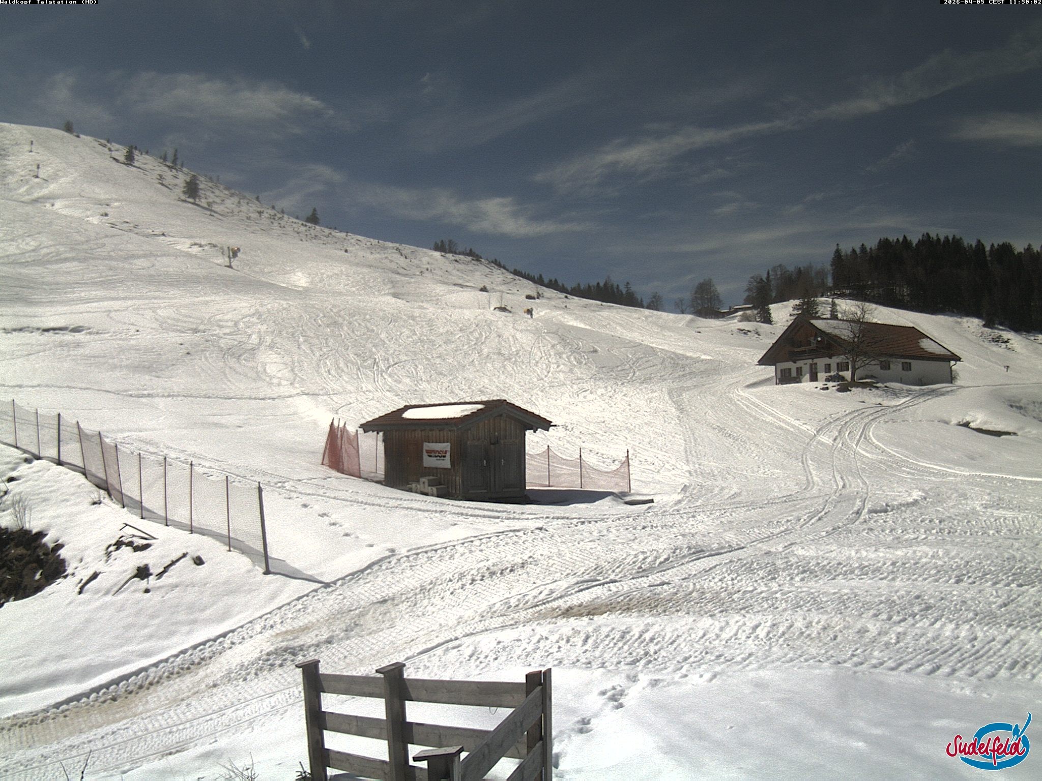 Archiv Foto Webcam Sudelfeld: Waldkopf Talstation