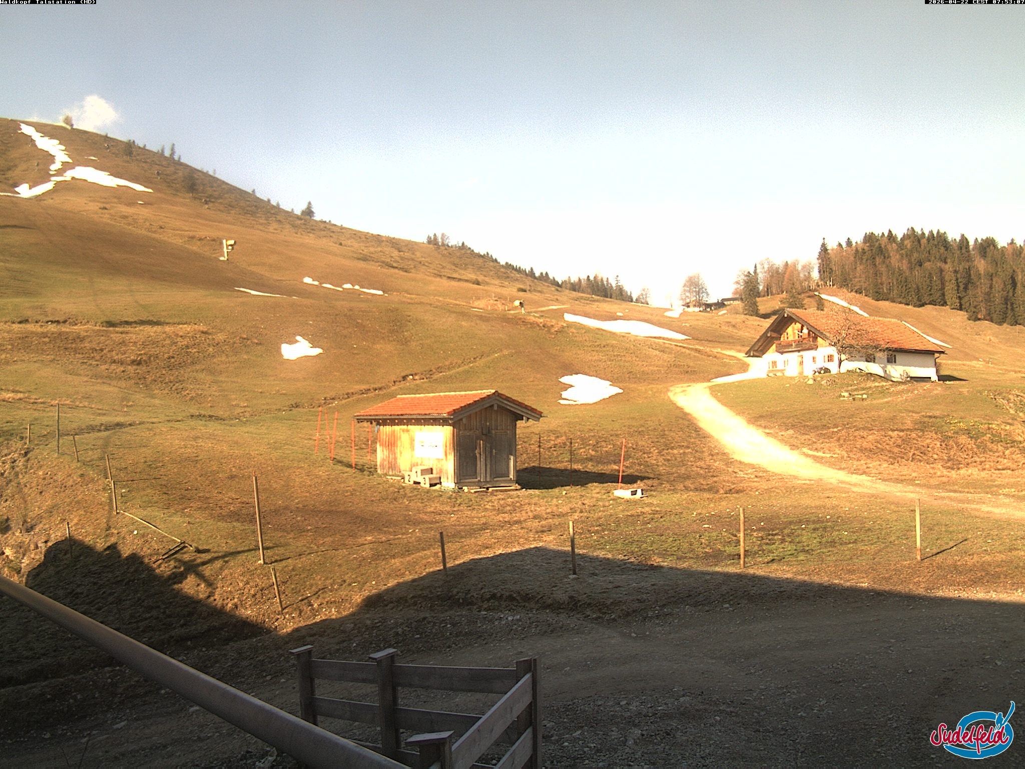 Archiv Foto Webcam Sudelfeld: Waldkopf Talstation