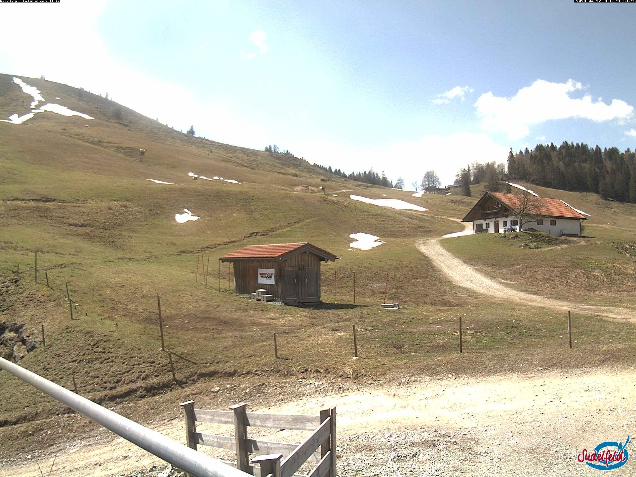Archiv Foto Webcam Sudelfeld: Waldkopf Talstation