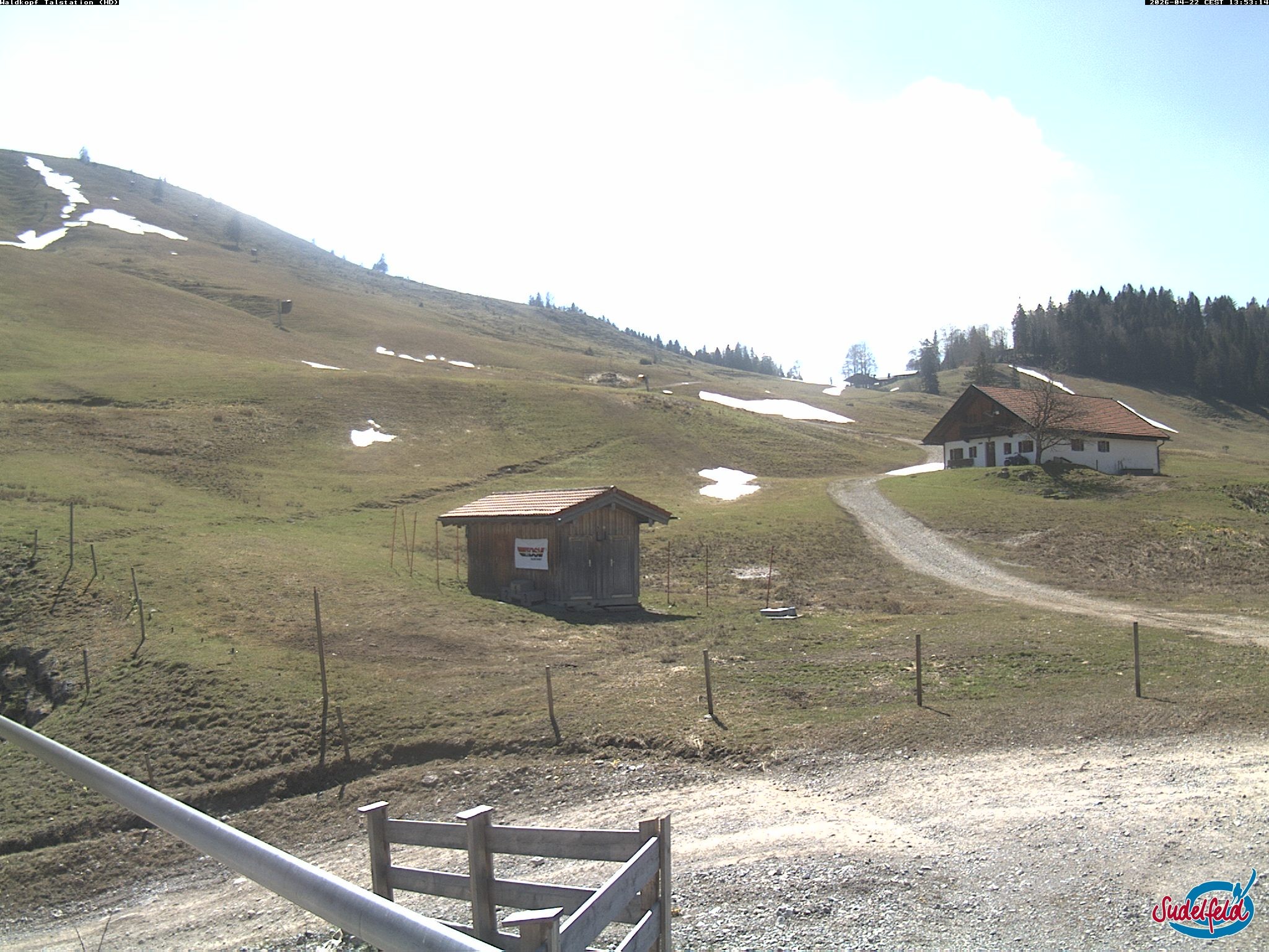 Archiv Foto Webcam Sudelfeld: Waldkopf Talstation
